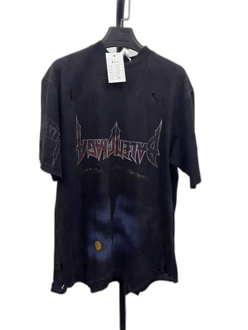 Balenciaga Balenciaga FW23 Graphic Print Short Sleeve T-Shirt-yf Size US M / EU 48-50 / 2 - 1 Thumbnail