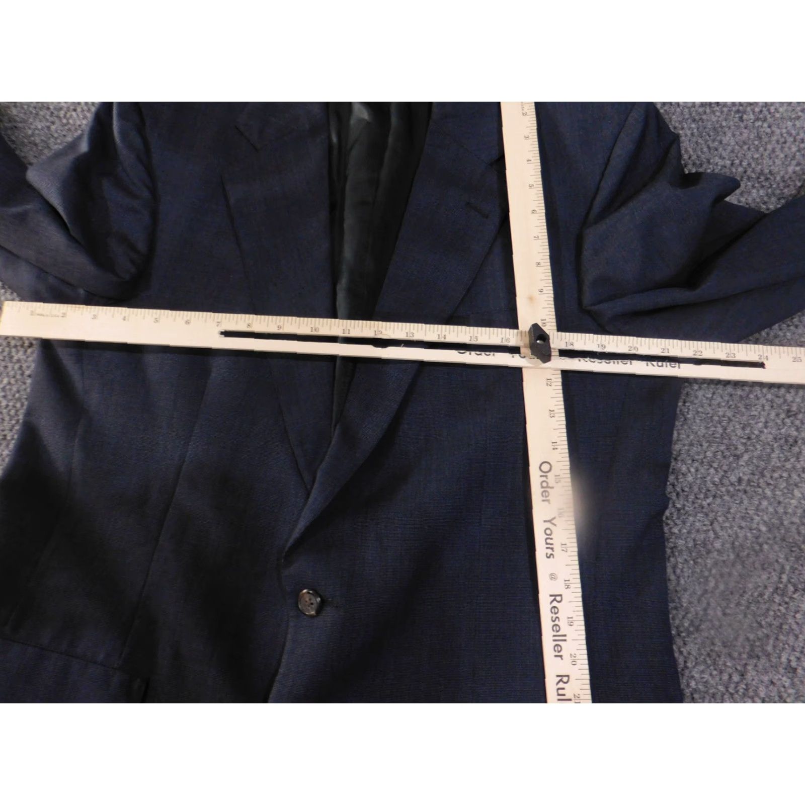 Brooks Brothers Brooks Brothers Blazer Mens 42 Long Blue Wool Two Button Sport Coat Jacket USA Size 42R - 6 Thumbnail