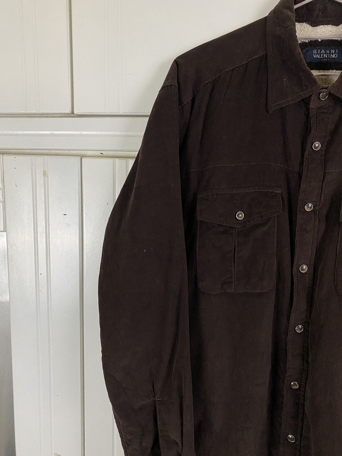Vintage Vintage Gianni Valentino Corduroy Jacket Size US M / EU 48-50 / 2 - 5 Thumbnail