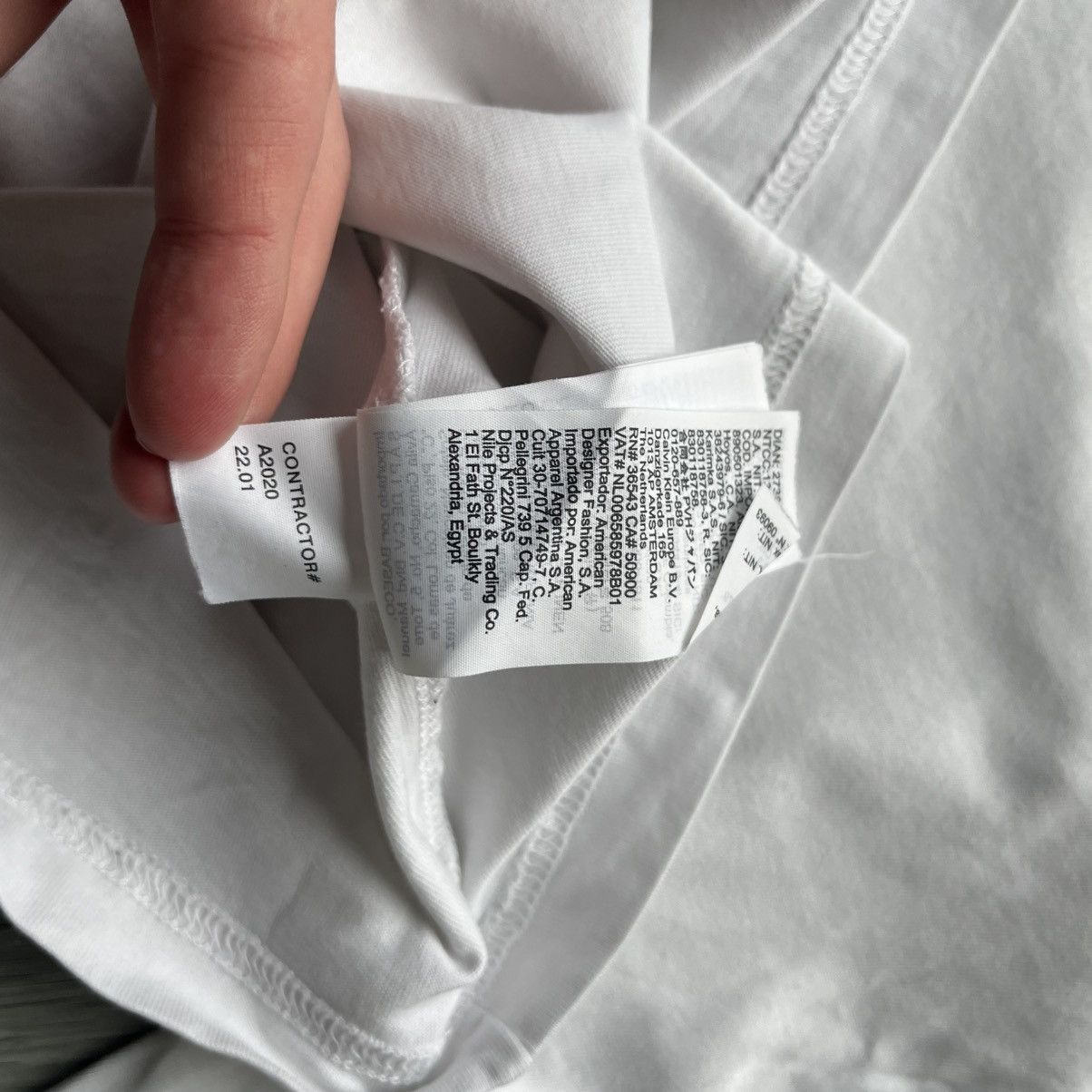 Calvin Klein × Palace Calvin Klein x Palace Collab SS22 White Long Sleeve T Shirt Size US XL / EU 56 / 4 - 5 Thumbnail