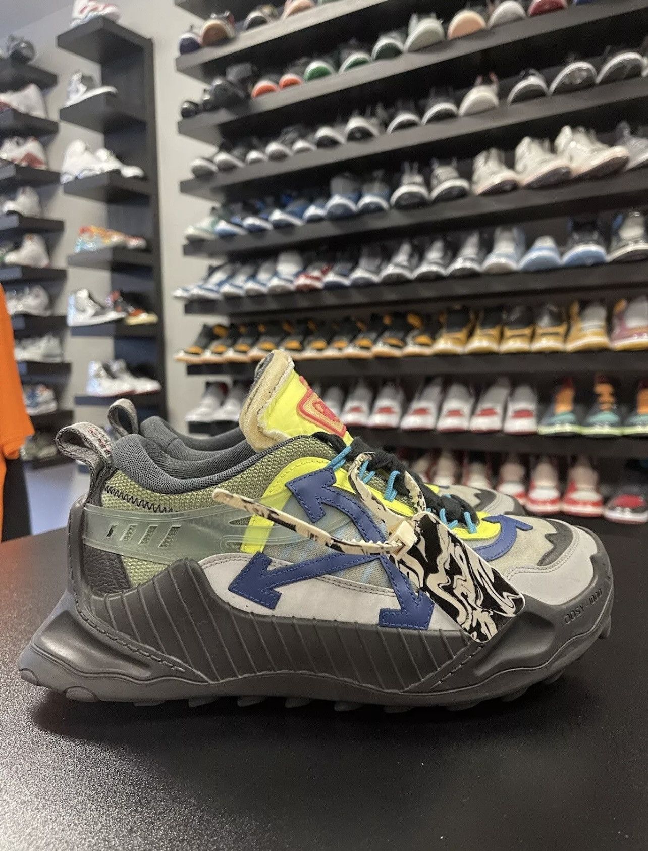 Off-White Size 8US/41EU - Off-White Odsy 1000 Men's Sneakers Size US 8 / EU 41 - 3 Thumbnail