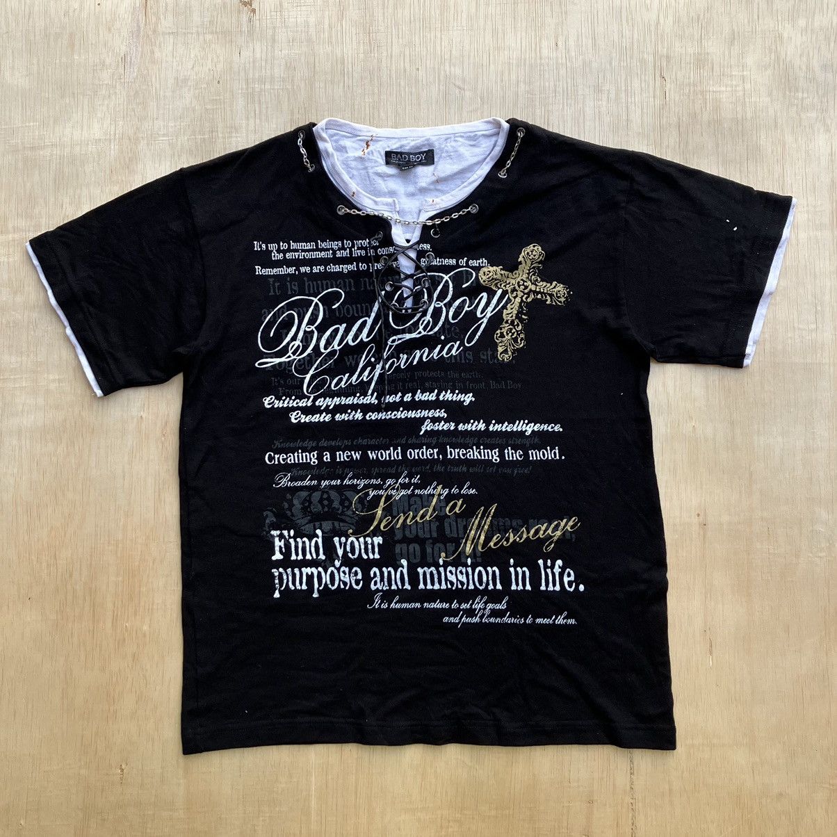 Designer × Japanese Brand × Vintage BAD BOY Size US M / EU 48-50 / 2 - 1 Thumbnail