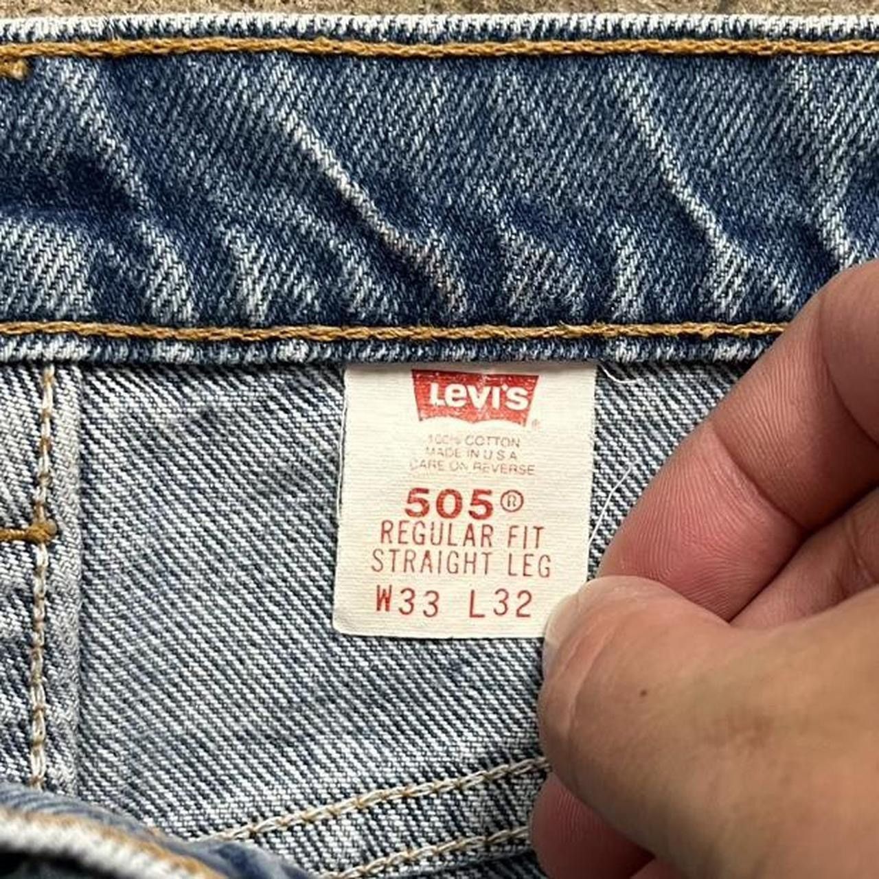 Levi's × Vintage Vintage Levi’s 505 orange tab Size US 32 / EU 48 - 4 Thumbnail