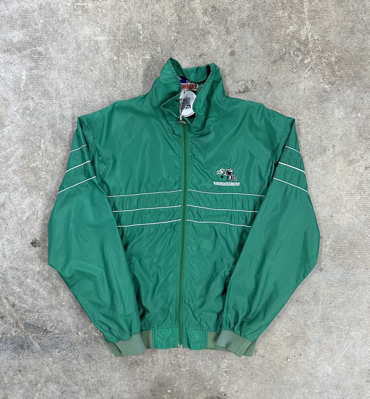 Starter Vintage 80s Starter Saskatchewan Rough Riders CFL Jacket Size US L / EU 52-54 / 3 - 1 Thumbnail
