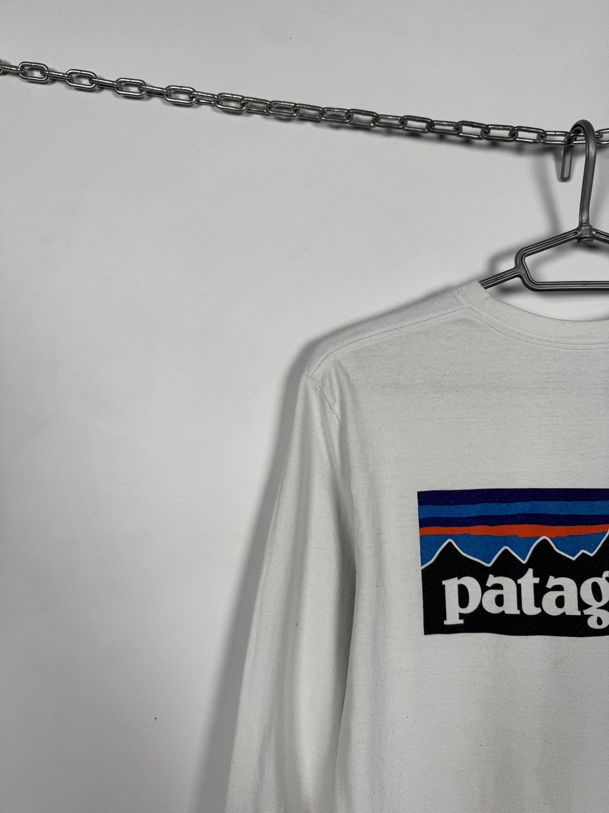 Patagonia Patagonia Long Sleeve T-Shirt Big Logo Outdoor Trekking Sz S Size US S / EU 44-46 / 1 - 13 Thumbnail