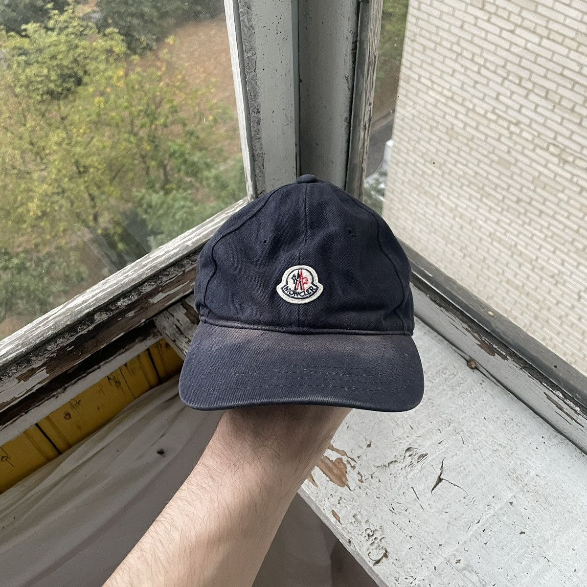 Moncler Moncler hat cap hype distressed faded Size ONE SIZE - 2 Thumbnail
