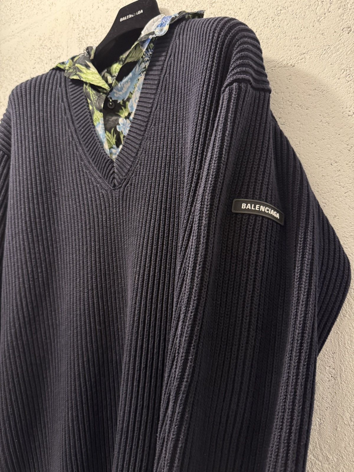 Balenciaga *RARE* BALENCIAGA DEMNA OVERSIZED LAYERED TROMPE OEIL FLORAL Size L / US 10 / IT 46 - 5 Thumbnail
