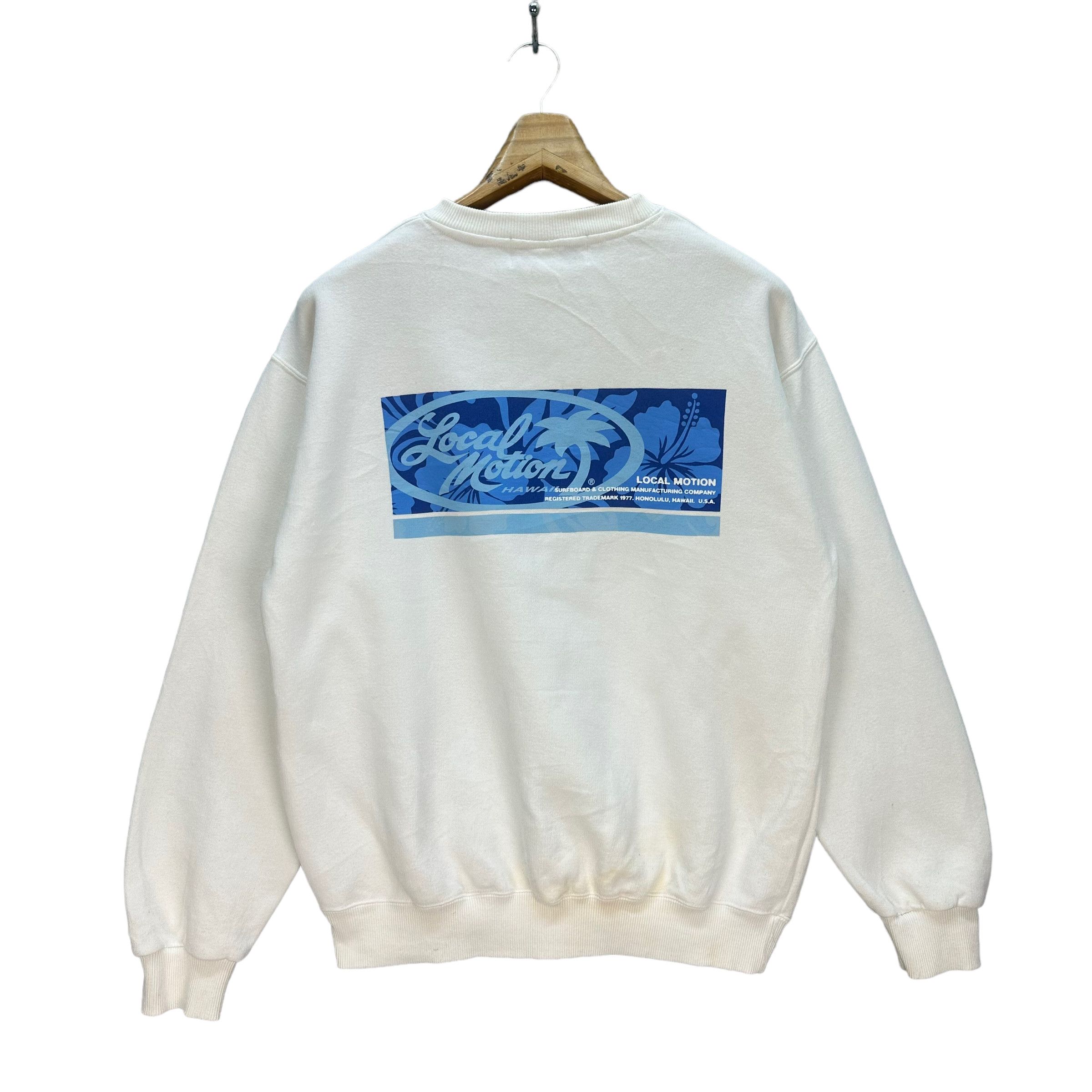 LOCAL MOTION BACK BIG LOGO SWEATSHIRT #8237-213