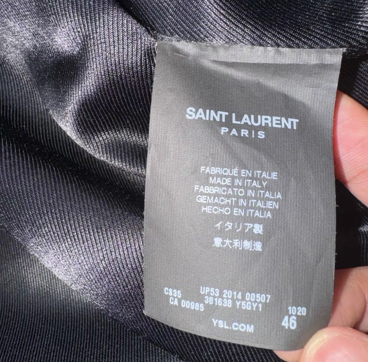 Saint Laurent Paris Saint laurent paris fur jacket wxx Size US S / EU 44-46 / 1 - 6 Thumbnail