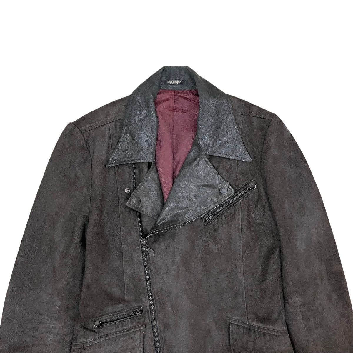 Japanese Brand Vintage Tornado Mart Synthetic Leather Part Jacket Size M / US 6-8 / IT 42-44 - 5 Thumbnail