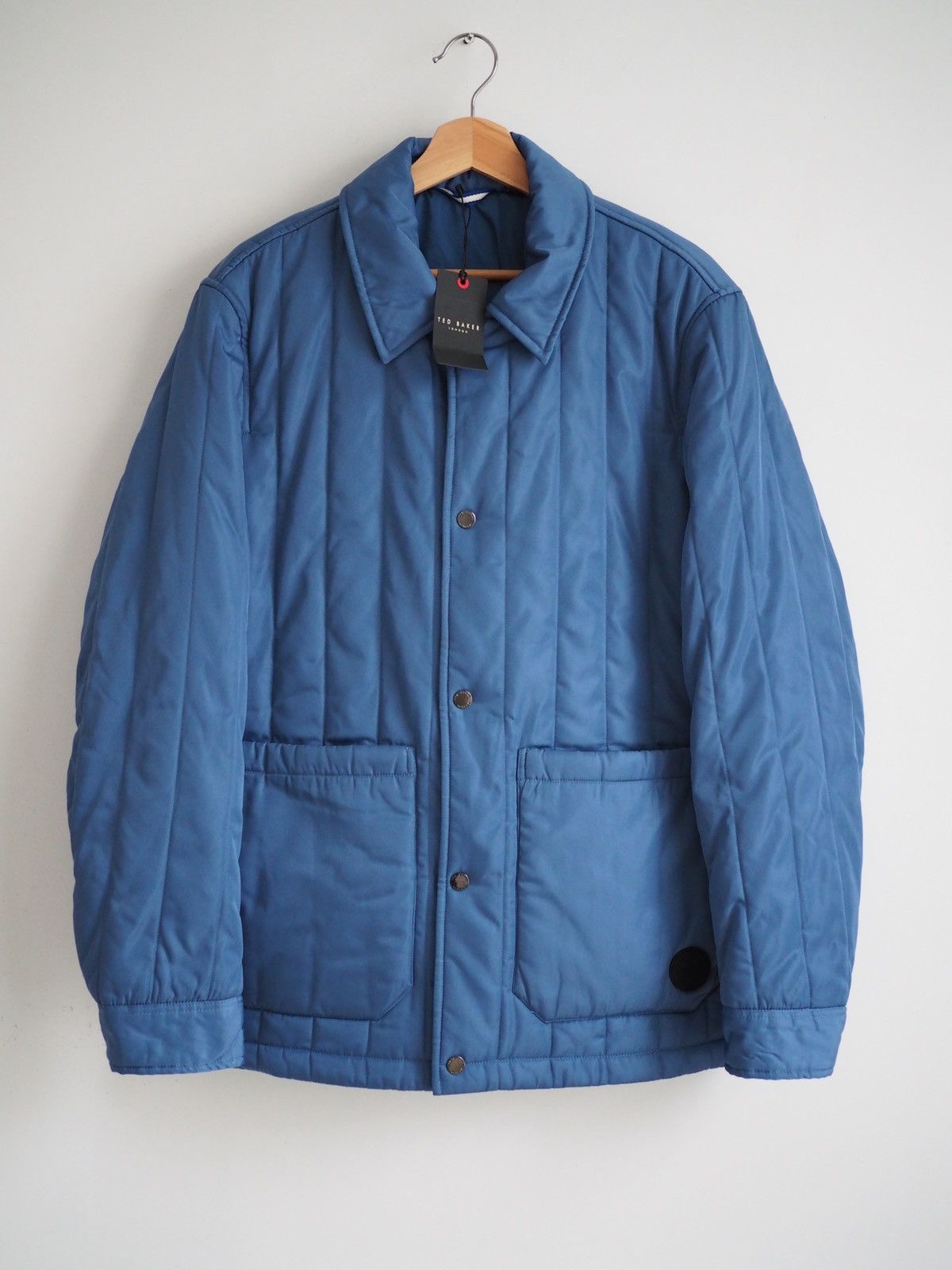 Ted Baker Ted Baker skelton patchwork quilted workwear jacket medium Size US M / EU 48-50 / 2 - 1 Thumbnail