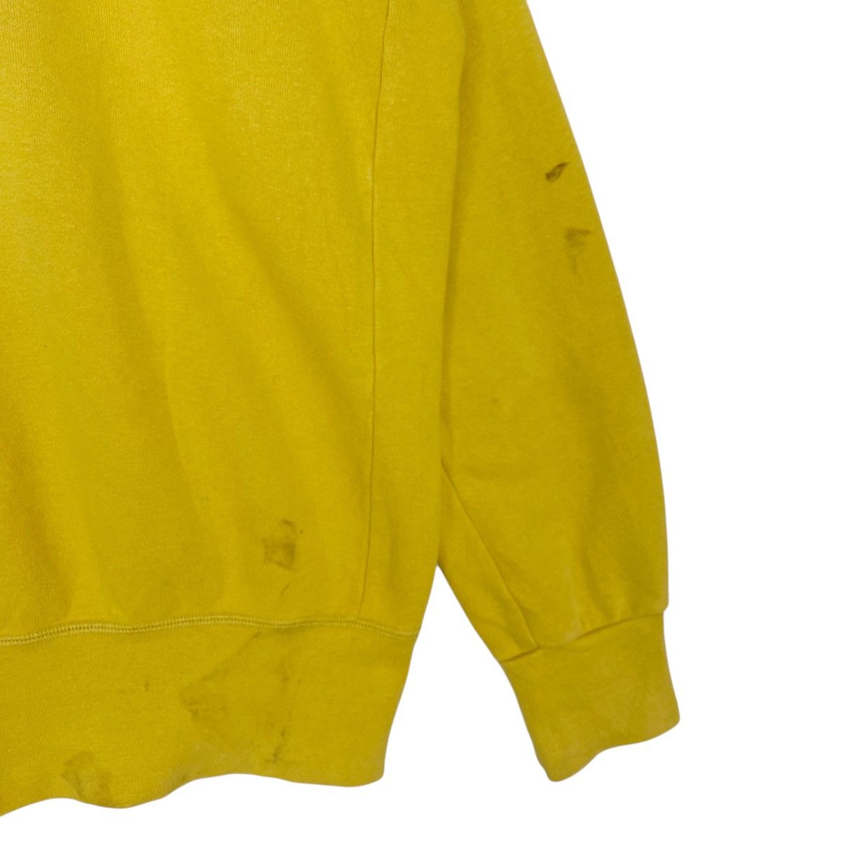 Vintage Vintage 90s Comme Ca Du Mode Crewneck Sweatshirt Yellow Sz L Size US L / EU 52-54 / 3 - 5 Thumbnail