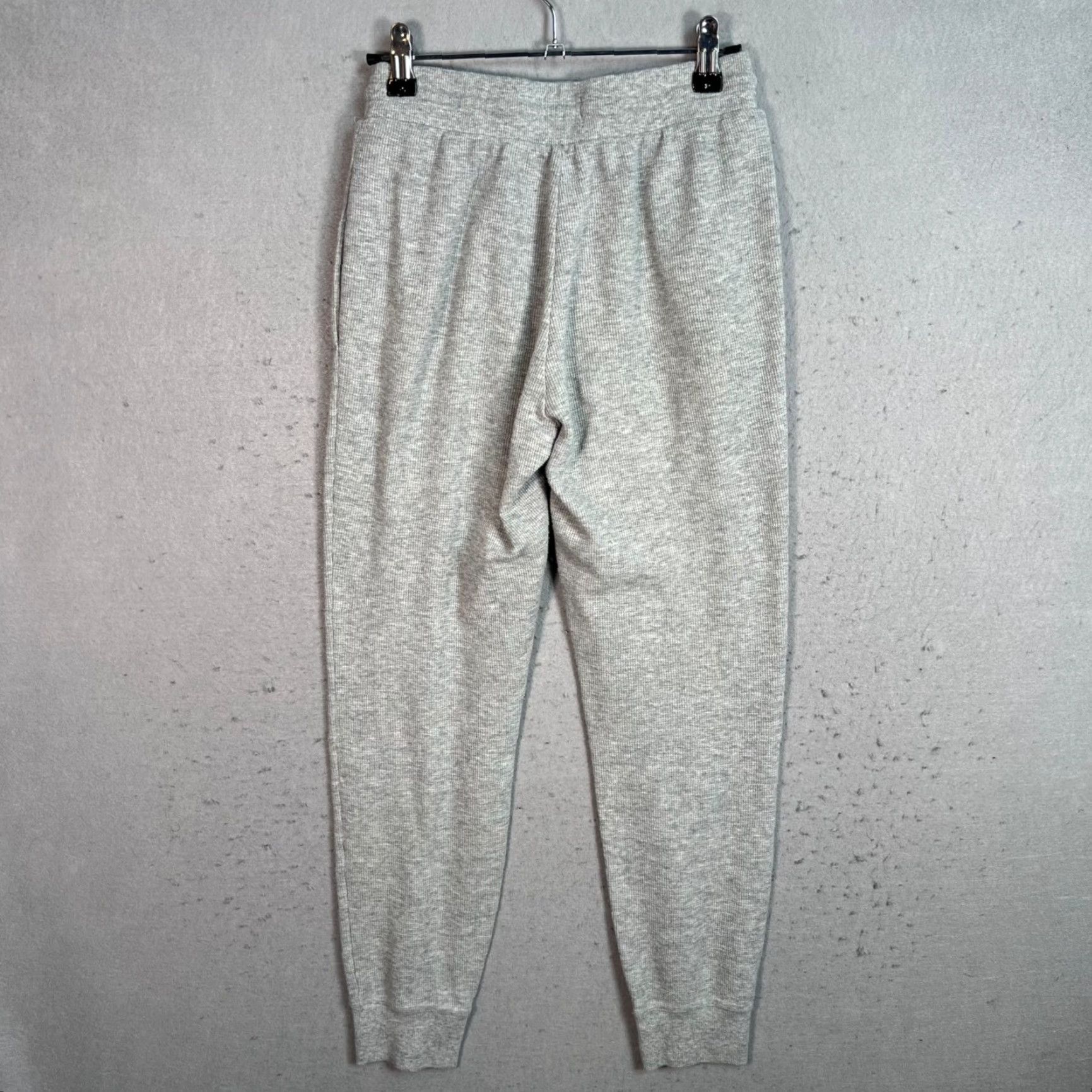 Vintage VINTAGE Sunday Best Heather Gray Ribbed Joggers XS Cotton Polyester Blend Womens Size 26" / US 2 / IT 38 - 2 Thumbnail