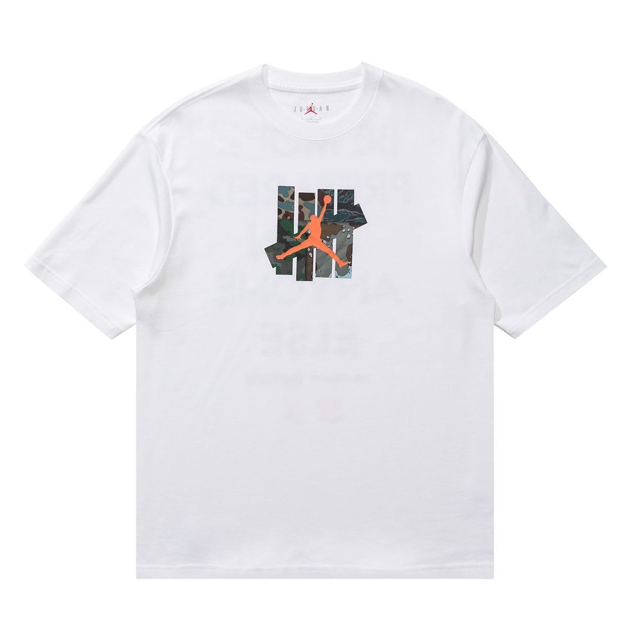 Jordan Brand × Undefeated Air Jordan x UNDEFEATED Strikes T-Shirt 'White' DX4304 100 Size US M / EU 48-50 / 2 - 1 Thumbnail