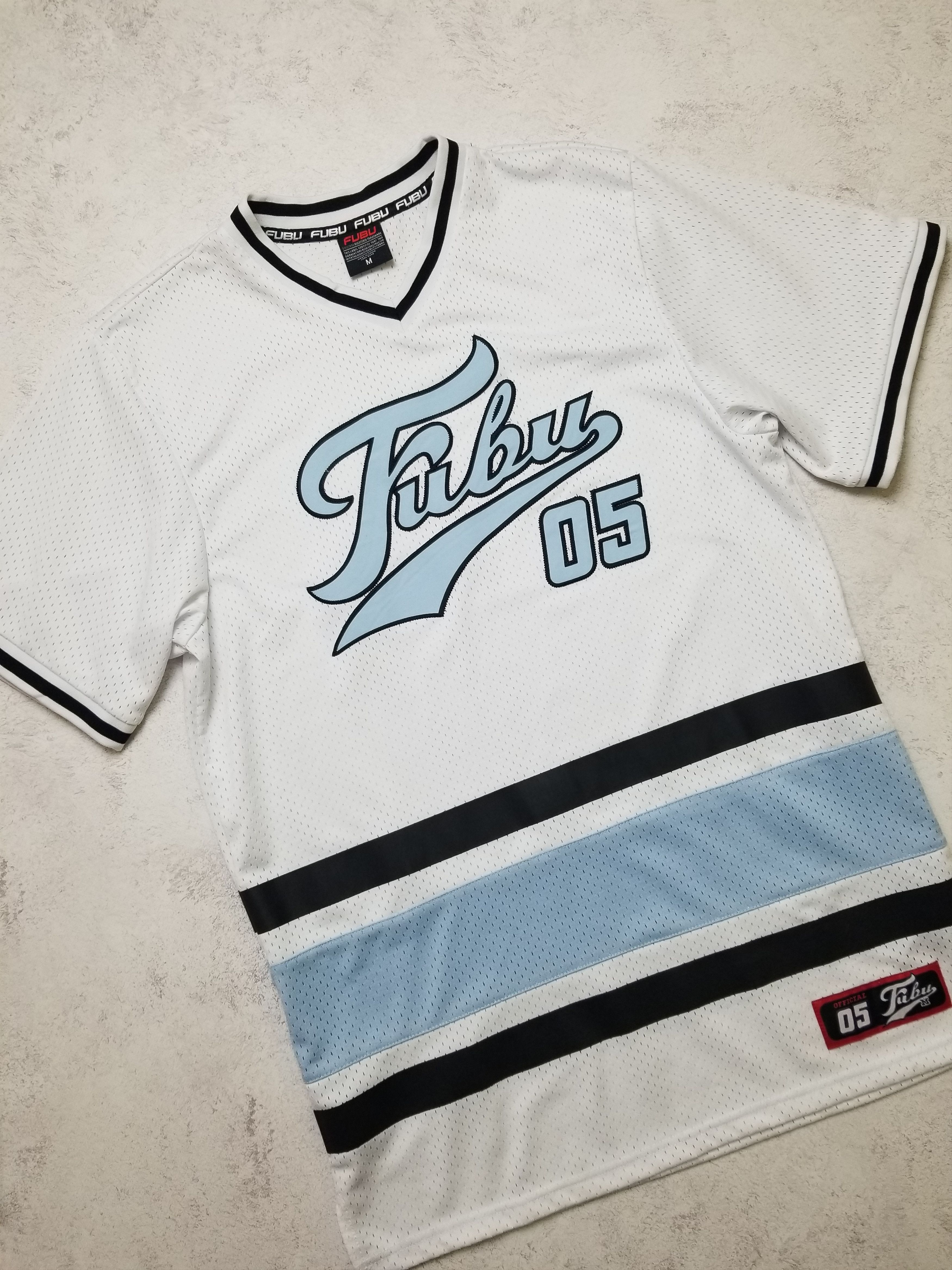 Fubu Rare Vintage Fubu Jersey T-Shirt Big Logo 05 Rap Style Size US M / EU 48-50 / 2 - 8 Thumbnail