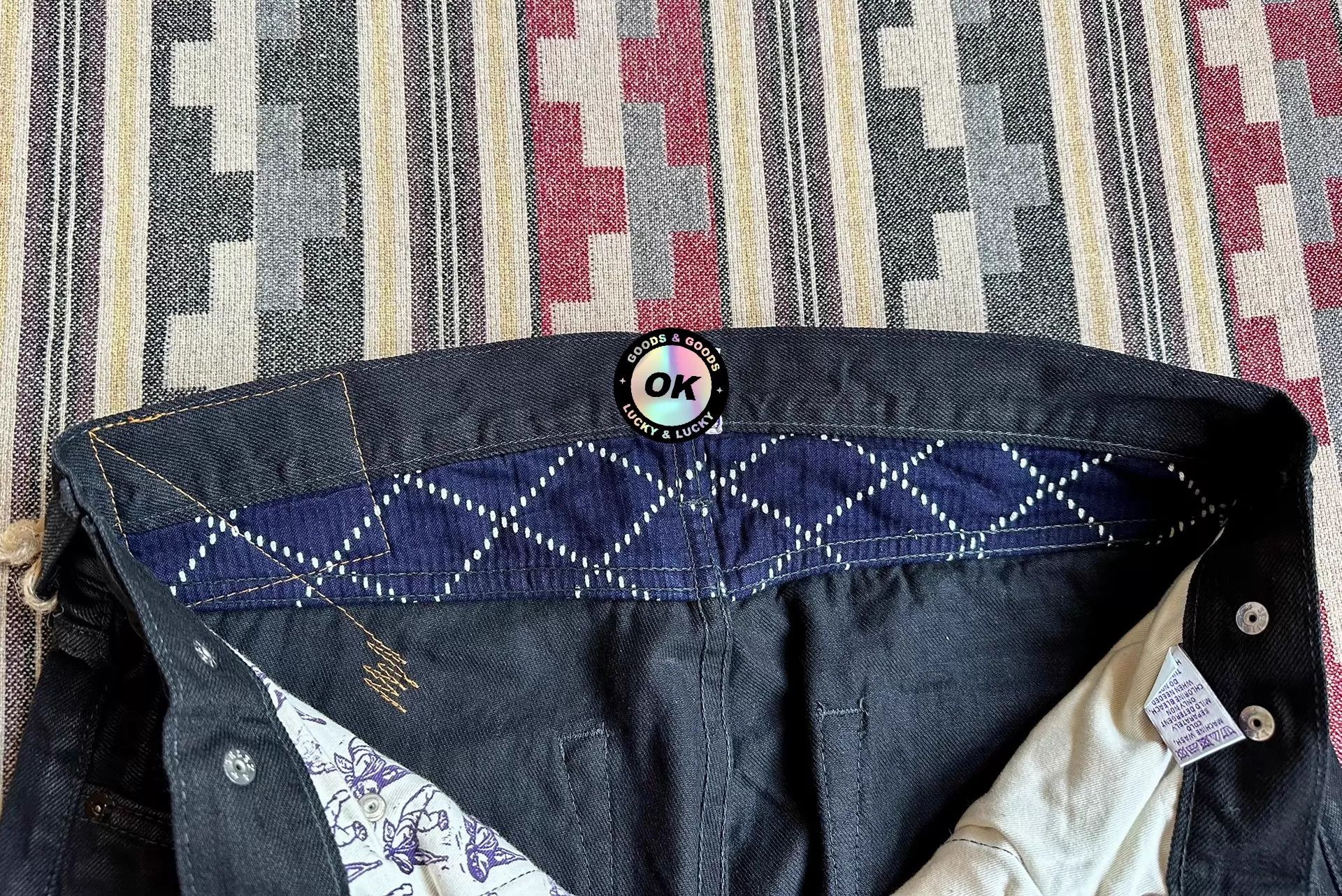 Prps Prps Purple Vintage Black Denim Whiskers Heavy Wash Japan Size US 34 / EU 50 - 5 Thumbnail