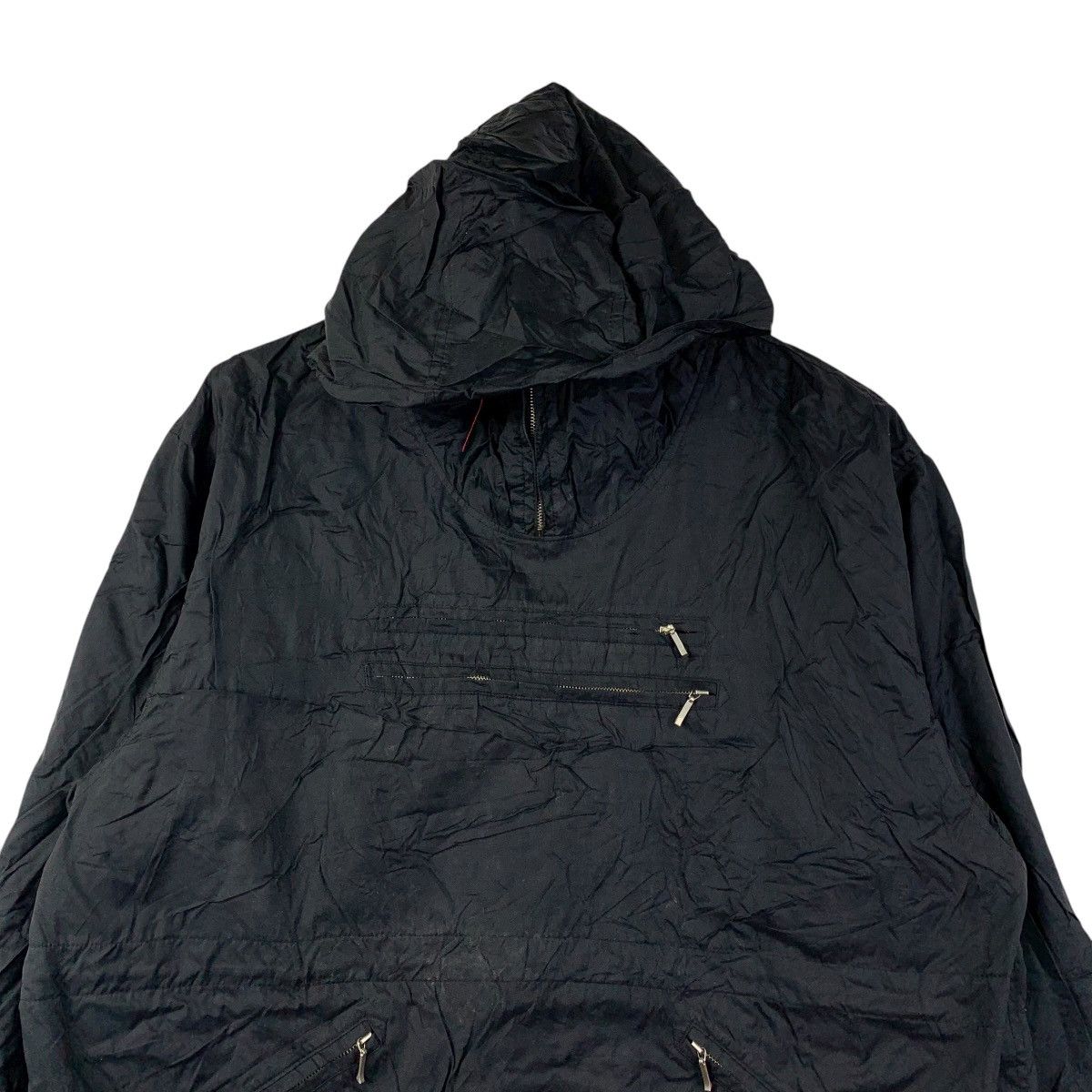 Vintage Vintage JCC Toray Nylon NOVAX Anorak Jacket Black Red Size US L / EU 52-54 / 3 - 2 Thumbnail