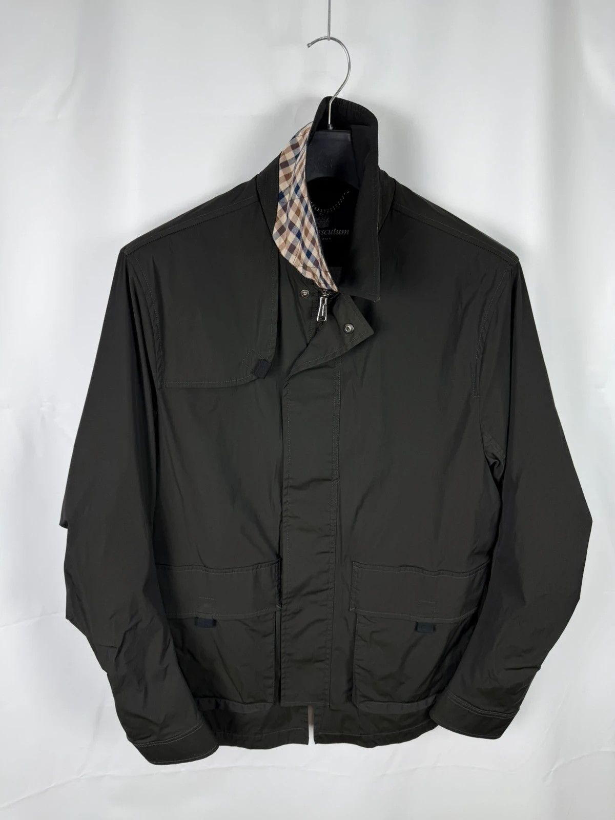 Aquascutum Aquascutum Shimmer Dark Green Jacket size L Size US L / EU 52-54 / 3 - 3 Thumbnail