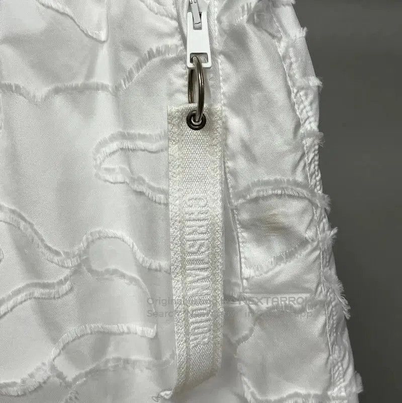 Dior Dior White Cotton Women's Shorts . Size 30" / US 8 / IT 44 - 3 Thumbnail