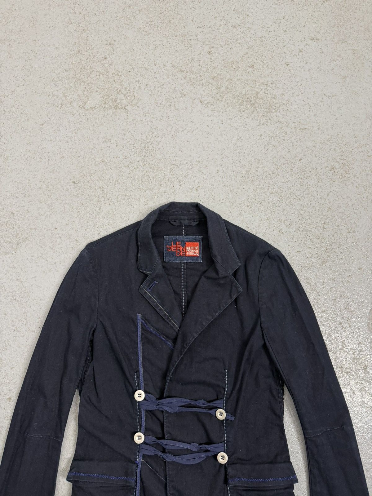 Marithe + Francois Girbaud Marithe Francois Girbaud Napoleon Gussar Light Jacket Size M / US 6-8 / IT 42-44 - 4 Thumbnail