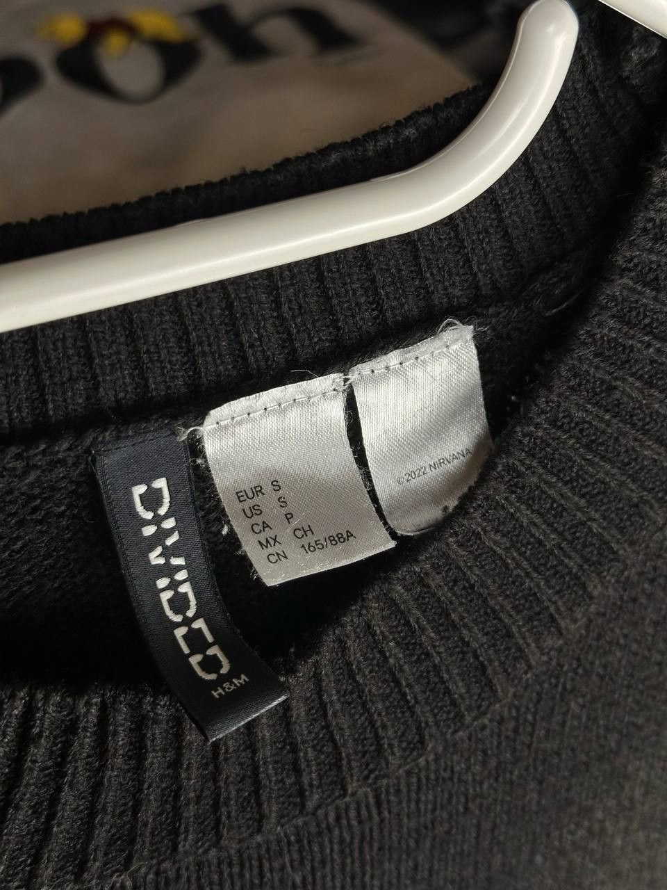 Nirvana Nirvana Smile Face Wool Grunge y2k Style Sweater Size US S / EU 44-46 / 1 - 7 Thumbnail
