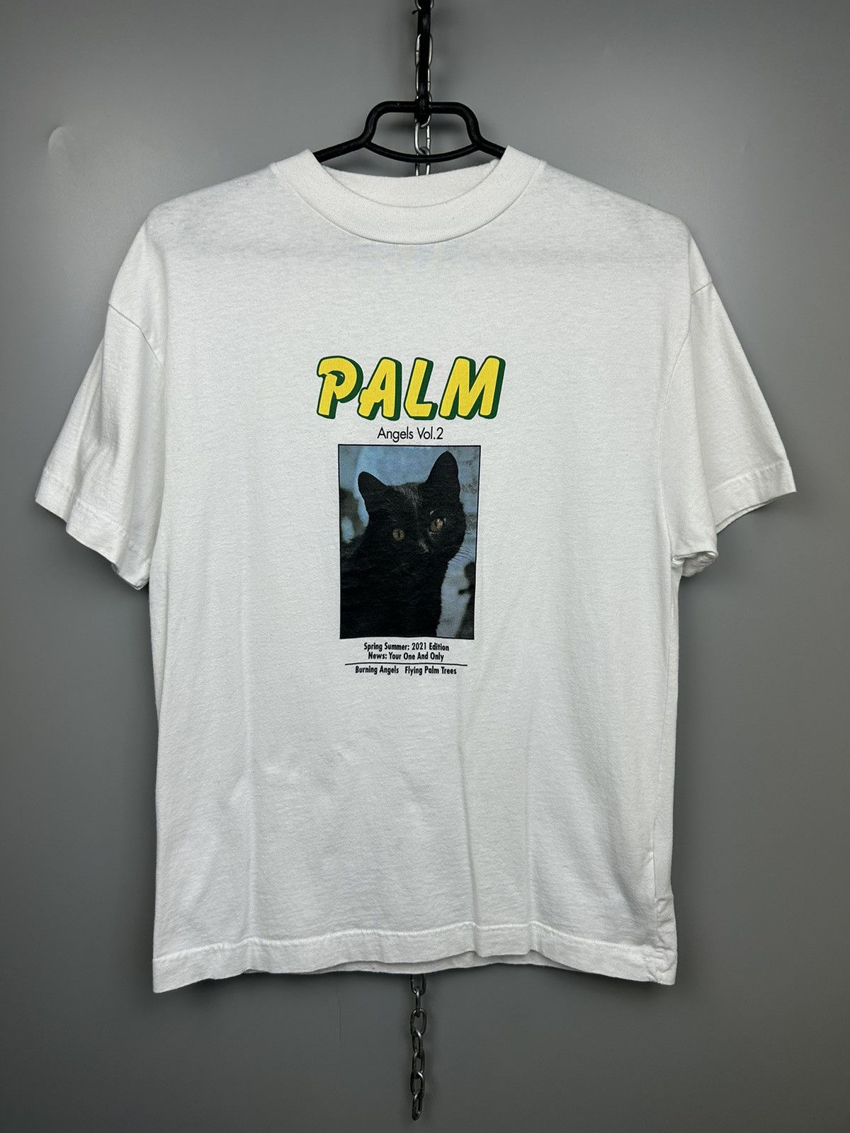 Palm Angels Palm Angels Tee bnwt Cat Logo Palm T shirt Size US XS / EU 42 / 0 - 1 Thumbnail