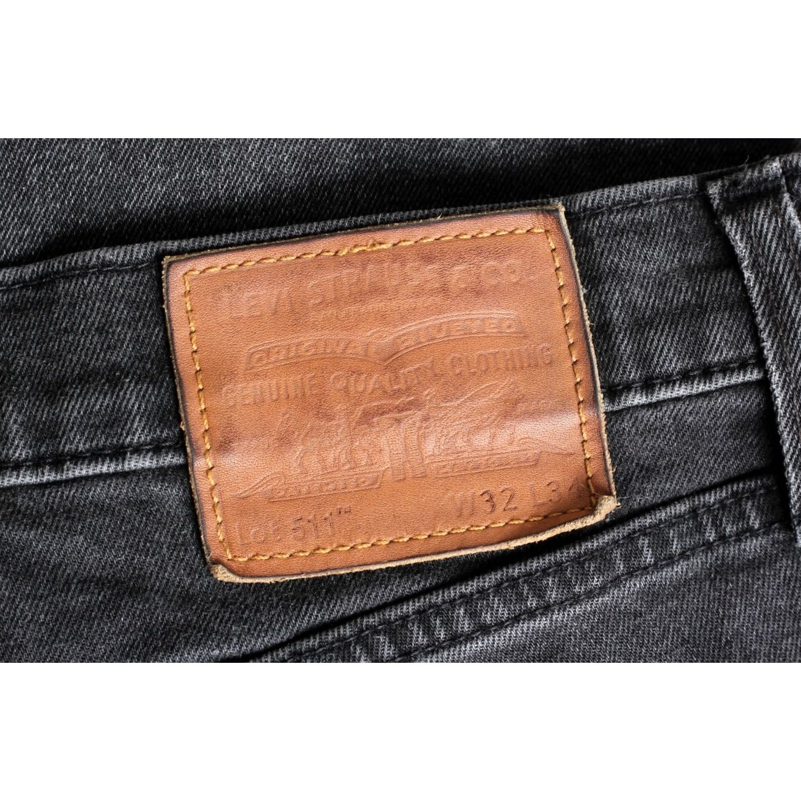 Levi's Levi's 511 Slim Fit Jeans Men Premium Big E Stretch Grey W32 L34 DZ7711 Size US 32 / EU 48 - 4 Thumbnail
