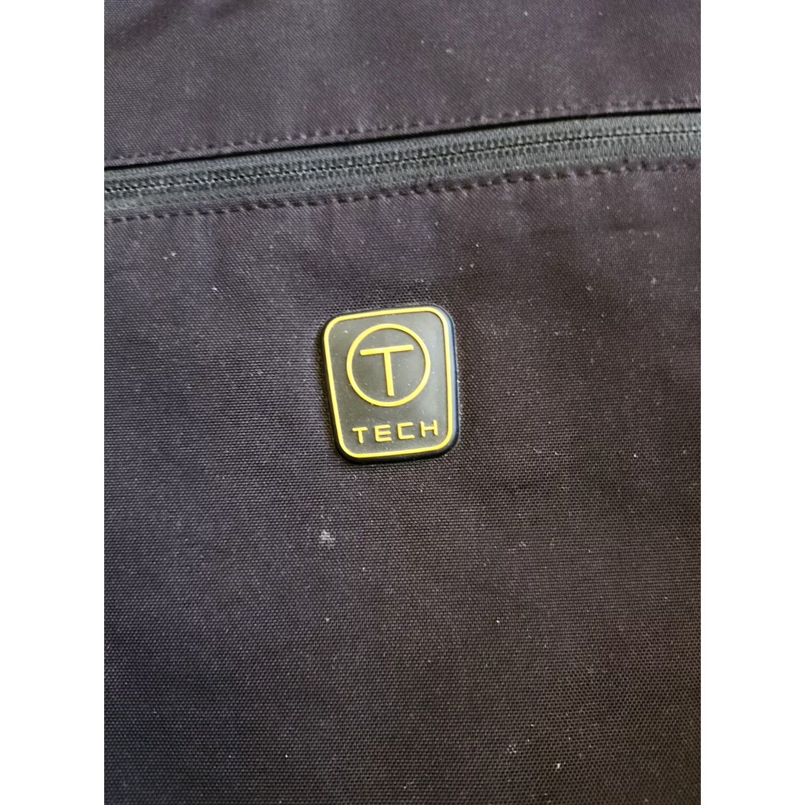 Tumi Tumi T-Tech Spell Out Crossbody Messenger Bag Briefcase Travel Bag Medium Black Mens Size ONE SIZE - 7 Thumbnail