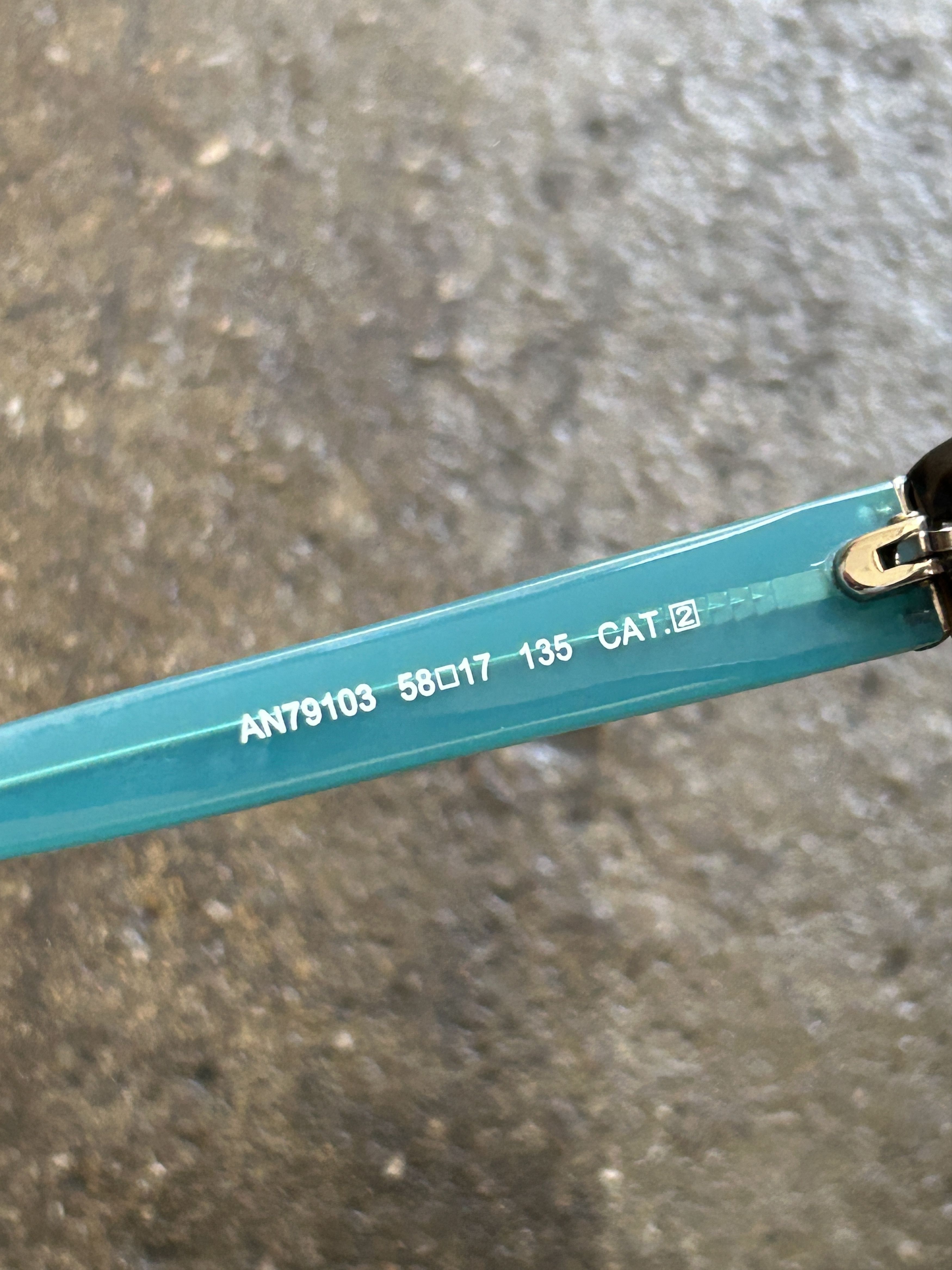 Vivienne Westwood Cat Eye Anglomania Teal and Tortoise Sunglasses Size ONE SIZE - 9 Thumbnail
