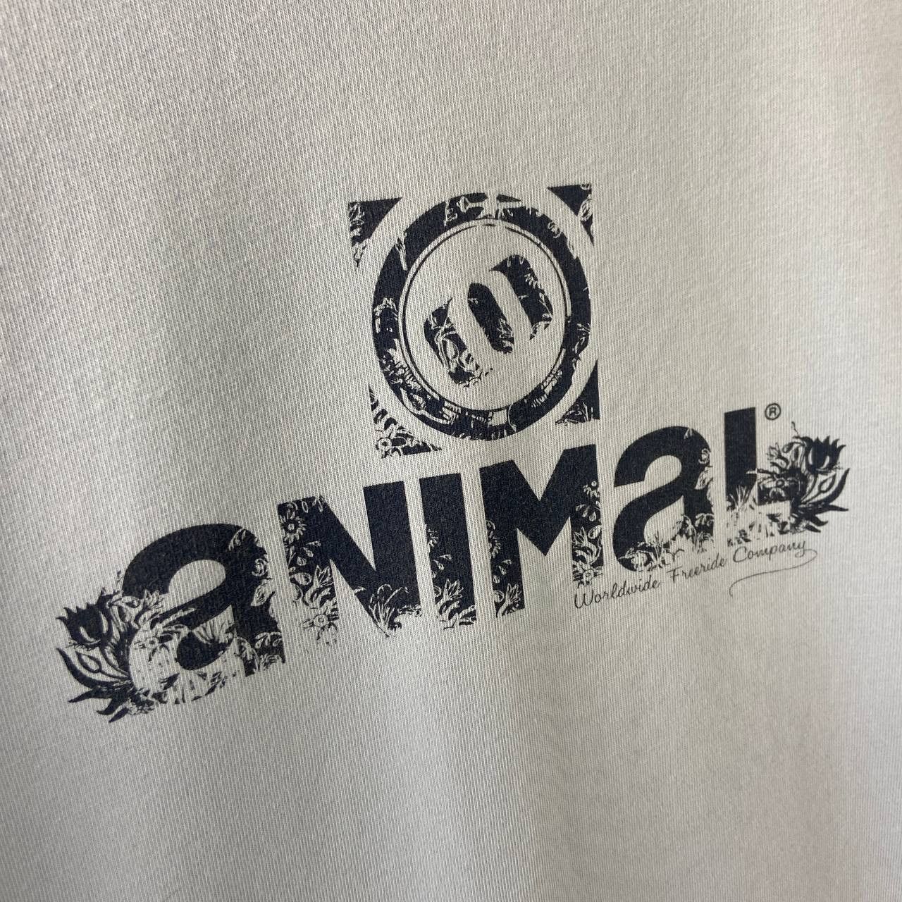Vintage Animal Vintage Center Big Logo T-Shirt Streetwear Style Size US XXL / EU 58 / 5 - 5 Thumbnail
