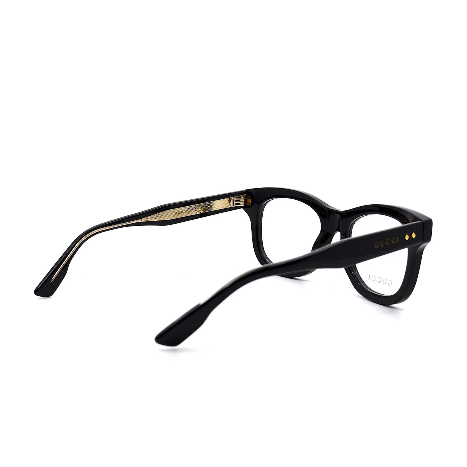Gucci NEW GUCCI GG1086O 001 BLACK AUTHENTIC EYEGLASSES FRAME Size ONE SIZE - 7 Thumbnail