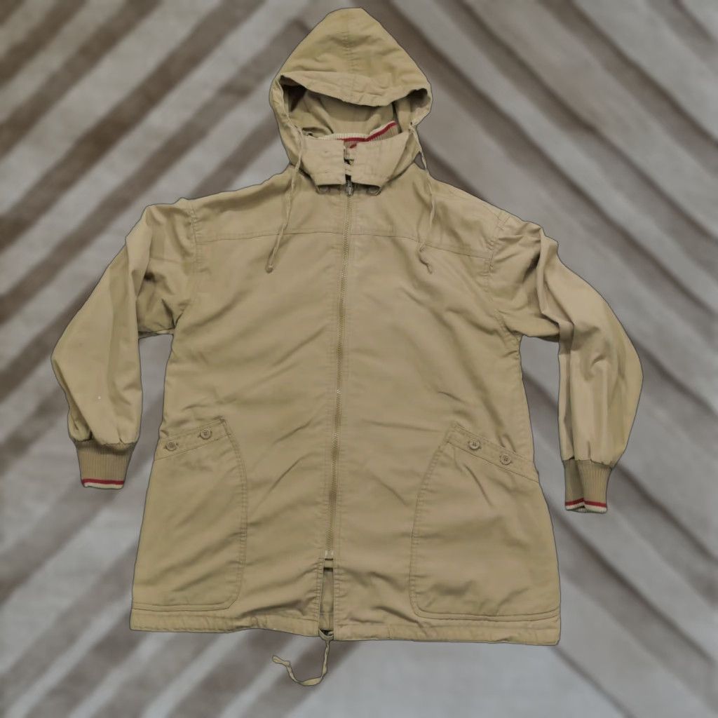Vintage VINTAGE Foxland Jacket Womens 9 10 Tan Brown Hooded Outdoors 80s Size L / US 10 / IT 46 - 1 Thumbnail