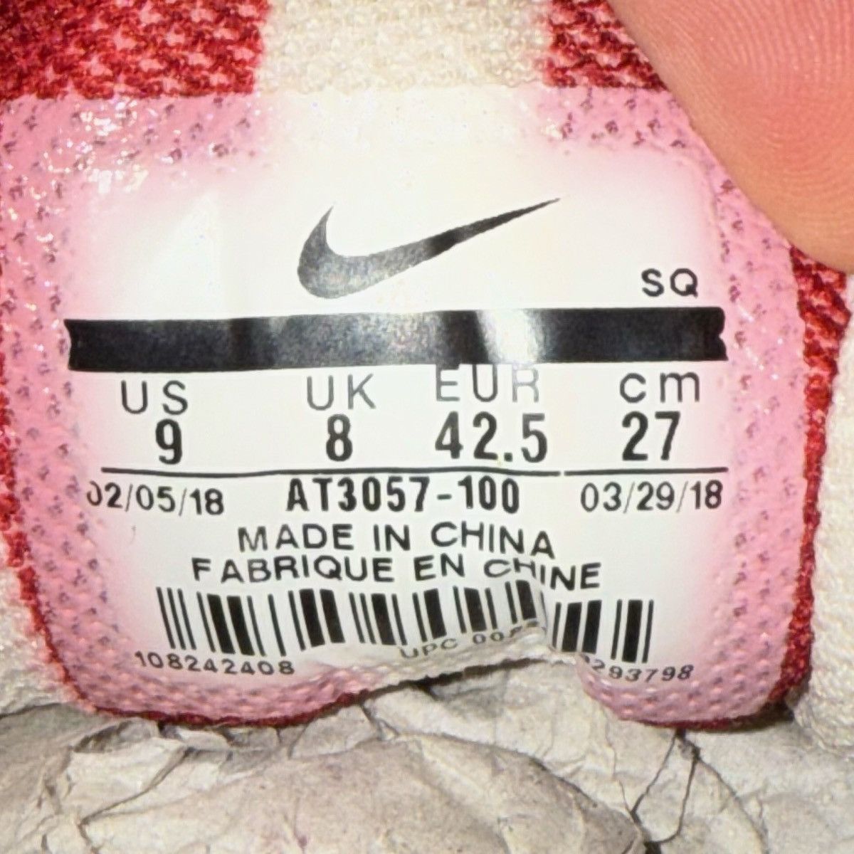 Nike × Parra Size 9 - Nike Parra x Air Max 1 White (AT3057-100) Size US 9 / EU 42 - 6 Thumbnail