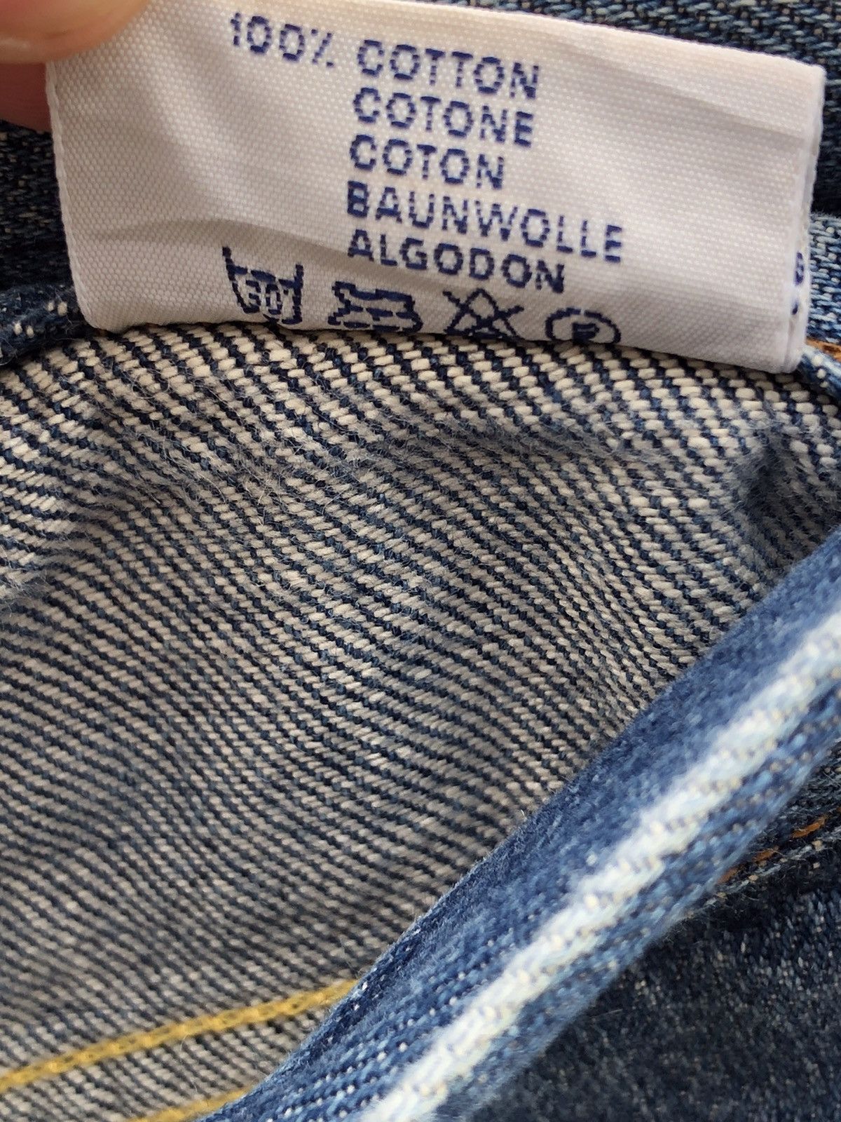 AG Adriano Goldschmied AG Adriano Goldschmied Washed Jeans Selvedge Size US 33 - 13 Thumbnail