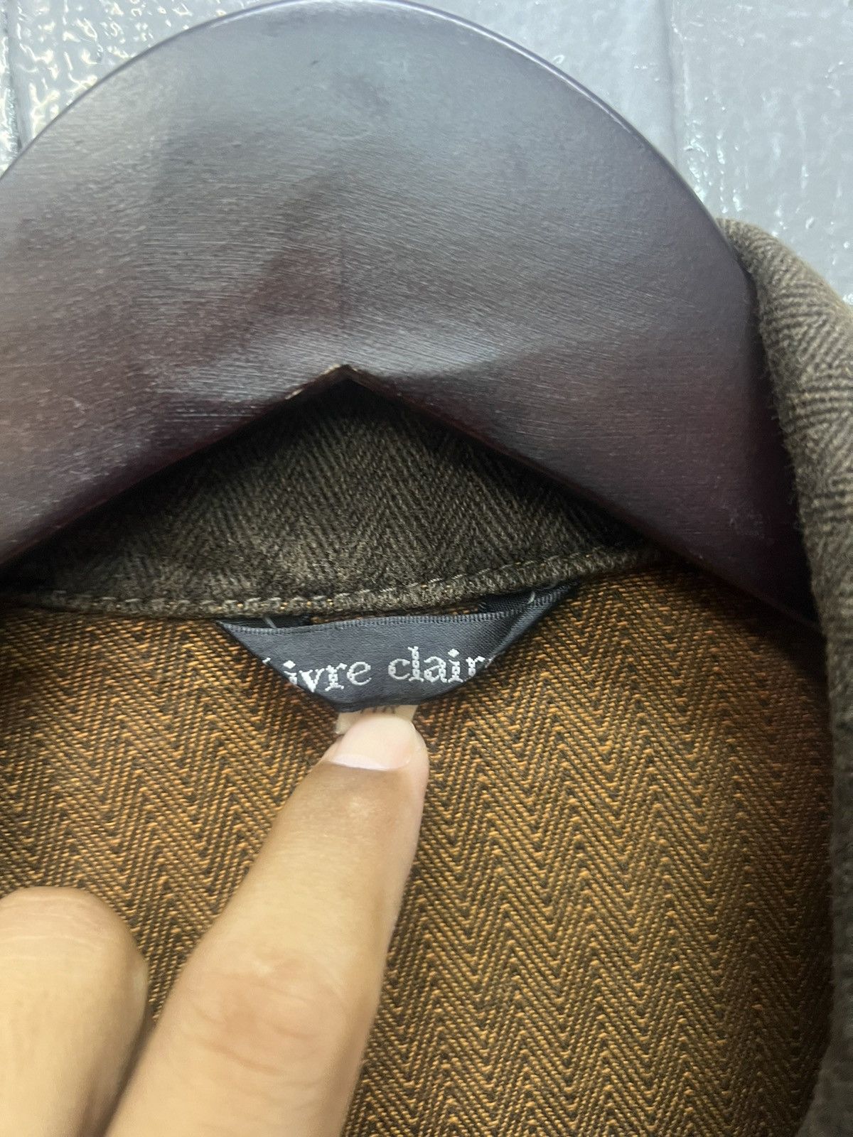 Japanese Brand Livre Claire Double Breast Jacket Size M / US 6-8 / IT 42-44 - 5 Thumbnail