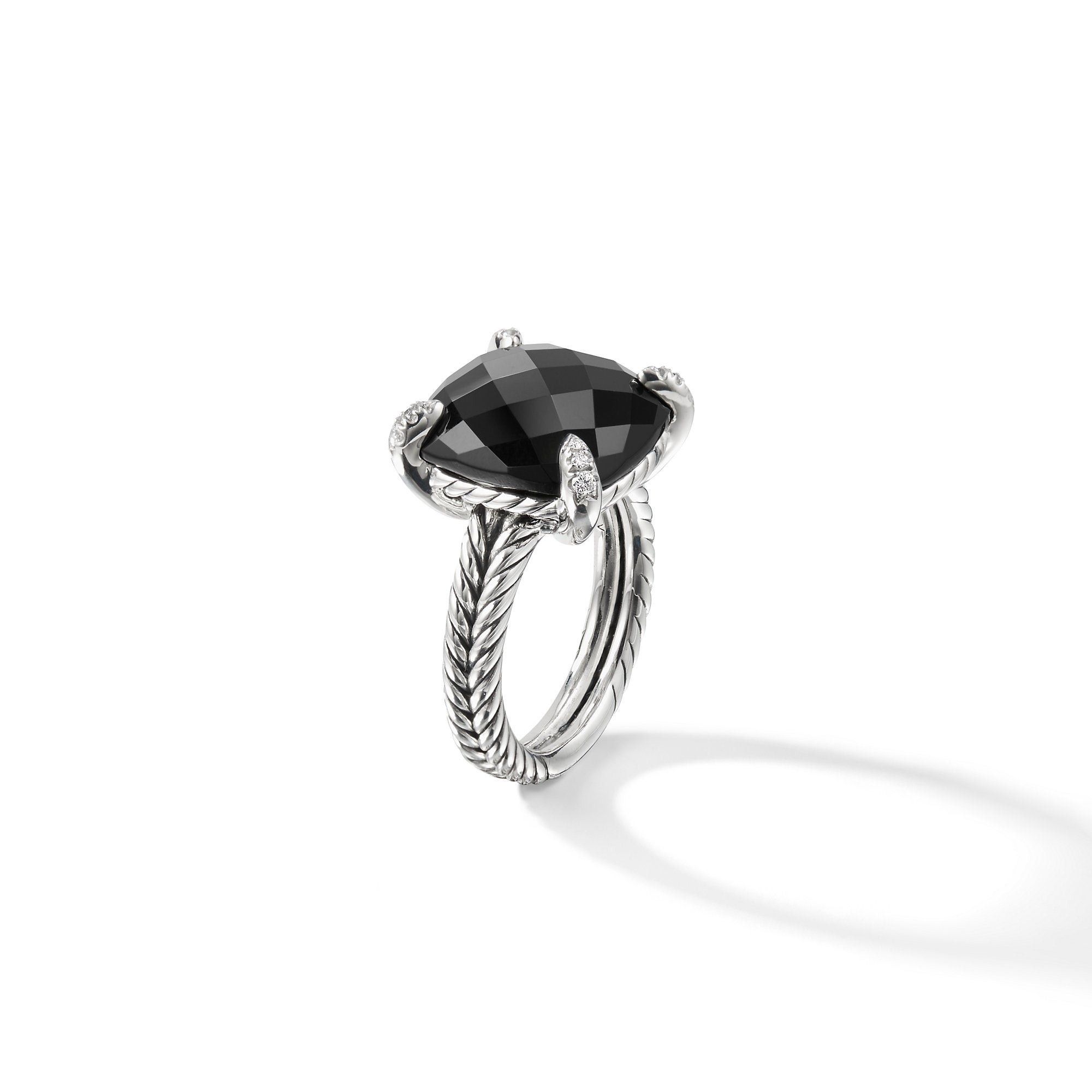 David Yurman o1w1db10526 R12742D Size:9/Chatelaine Ring in Silver Size ONE SIZE - 3 Thumbnail