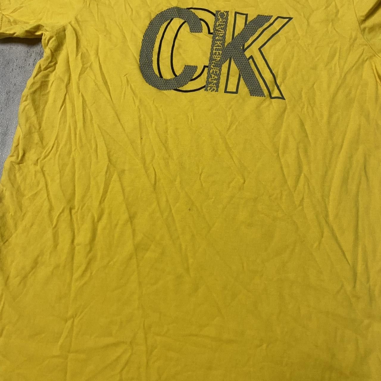 Calvin Klein Calvin Klein yellow T-shirt Size US L / EU 52-54 / 3 - 2 Thumbnail