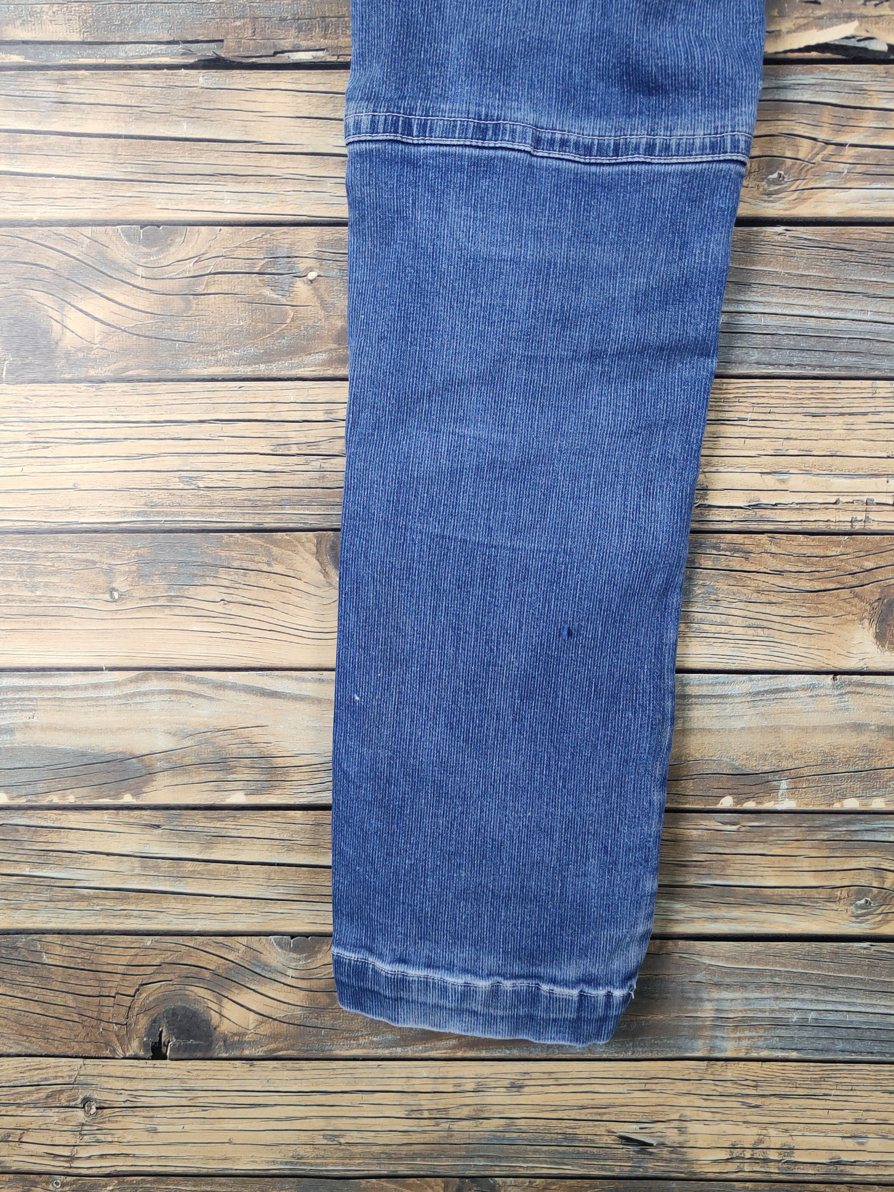 Japanese Brand Toraichi Blue Distressed Ripped Jeans #W2071 Size US 33 - 9 Thumbnail