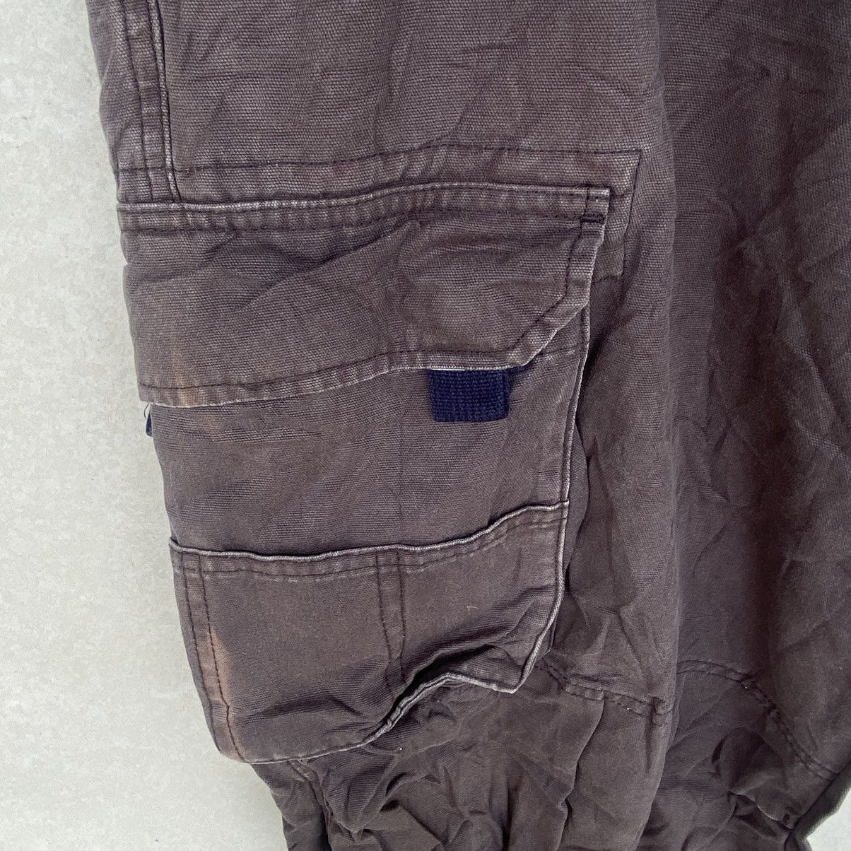 Other Vintage Sunny Clouds Brown Cargo Pants W32 L37 Size US 32 / EU 48 - 6 Thumbnail