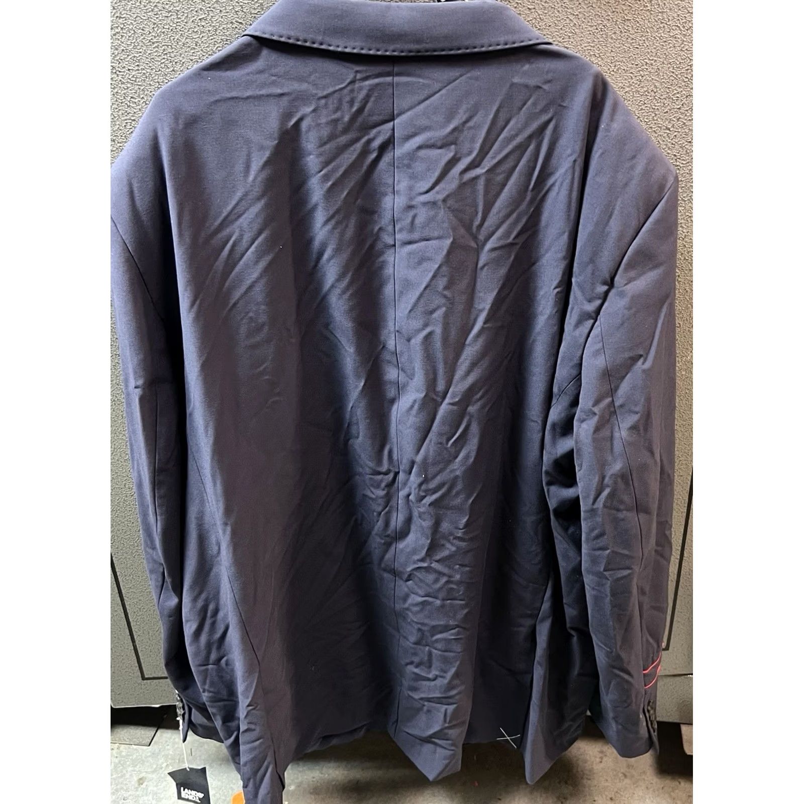 Lands' End VINTAGE Lands' End x American Airlines Blend Blazer Mens 52 Tall Blue Blazer Size 52R - 7 Thumbnail