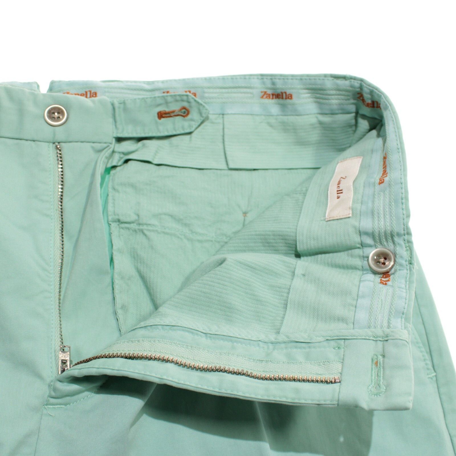 Zanella Zanella New with tags Chino Size 34 US In Green Size US 34 / EU 50 - 3 Thumbnail