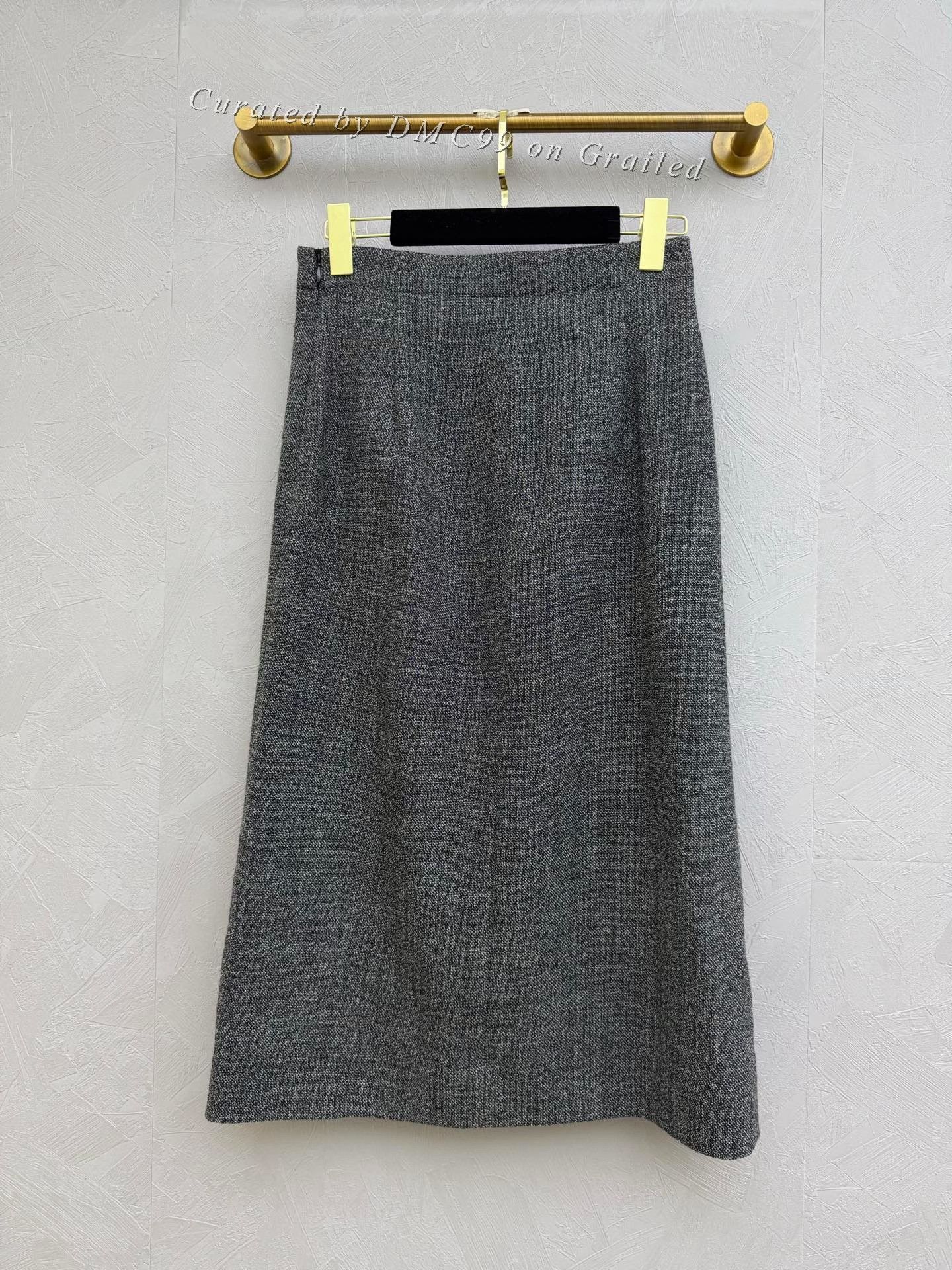 Dior Dior Wool Silk Lined Skirt Size 38" / US 16 / IT 52 - 1 Thumbnail