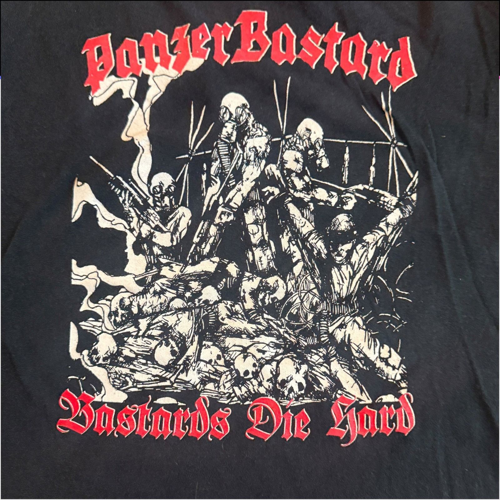 Other PanzerBastard Band Bastards Die Hard Cut Sleeves Size S Size US S / EU 44-46 / 1 - 2 Thumbnail