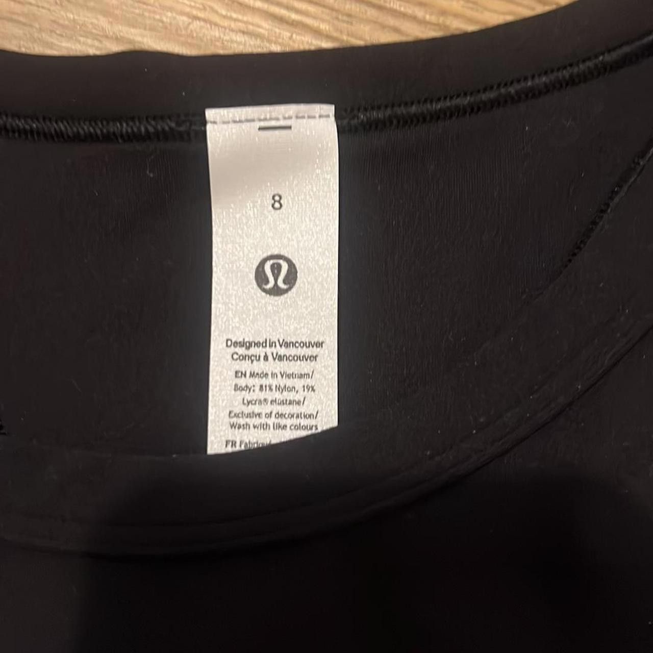 Lululemon Lululemon Women's Black Vests-tanks-cami Size M / US 6-8 / IT 42-44 - 5 Thumbnail