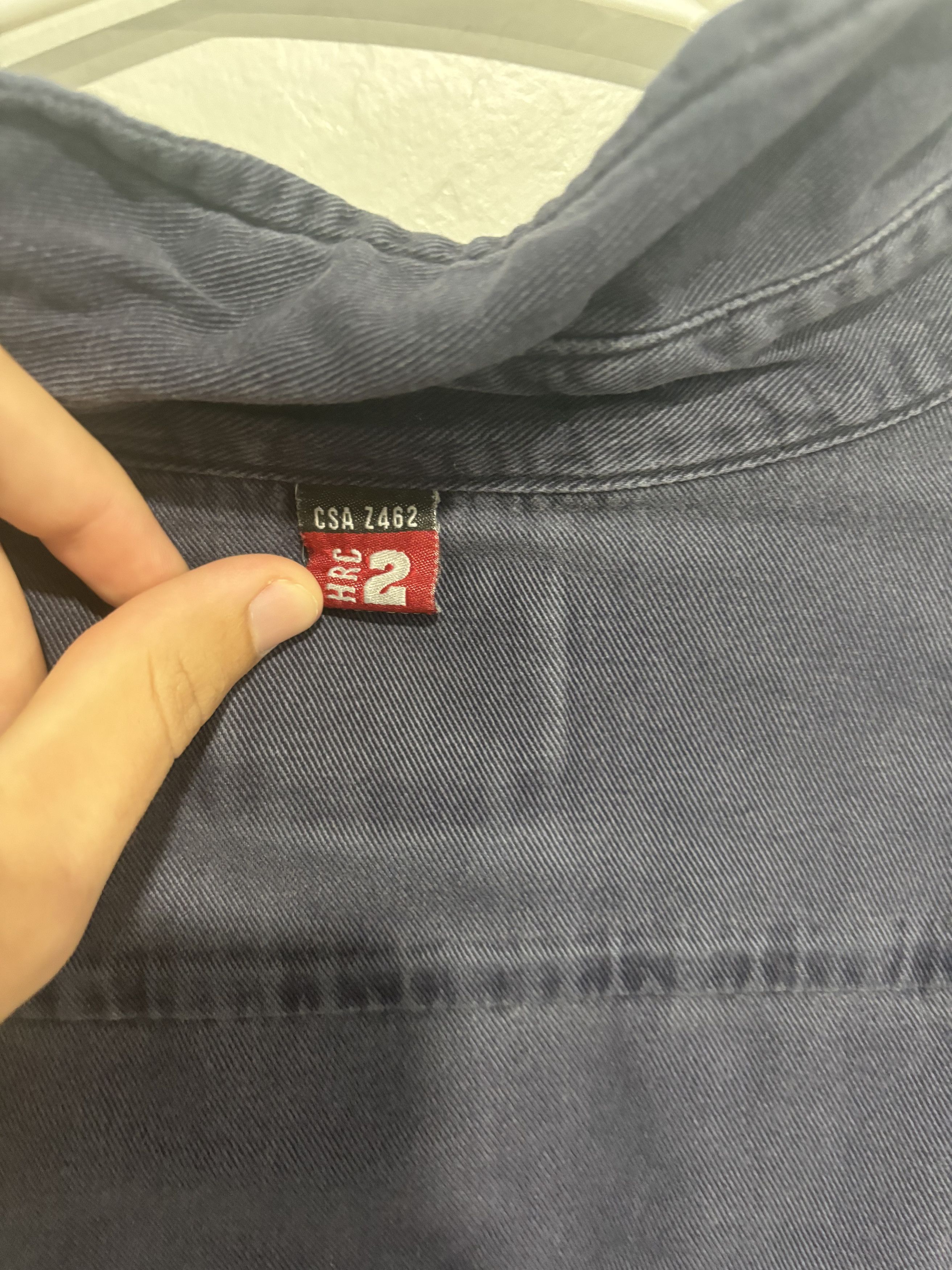 Other Navy Blue Flannel Top Size US L / EU 52-54 / 3 - 3 Thumbnail