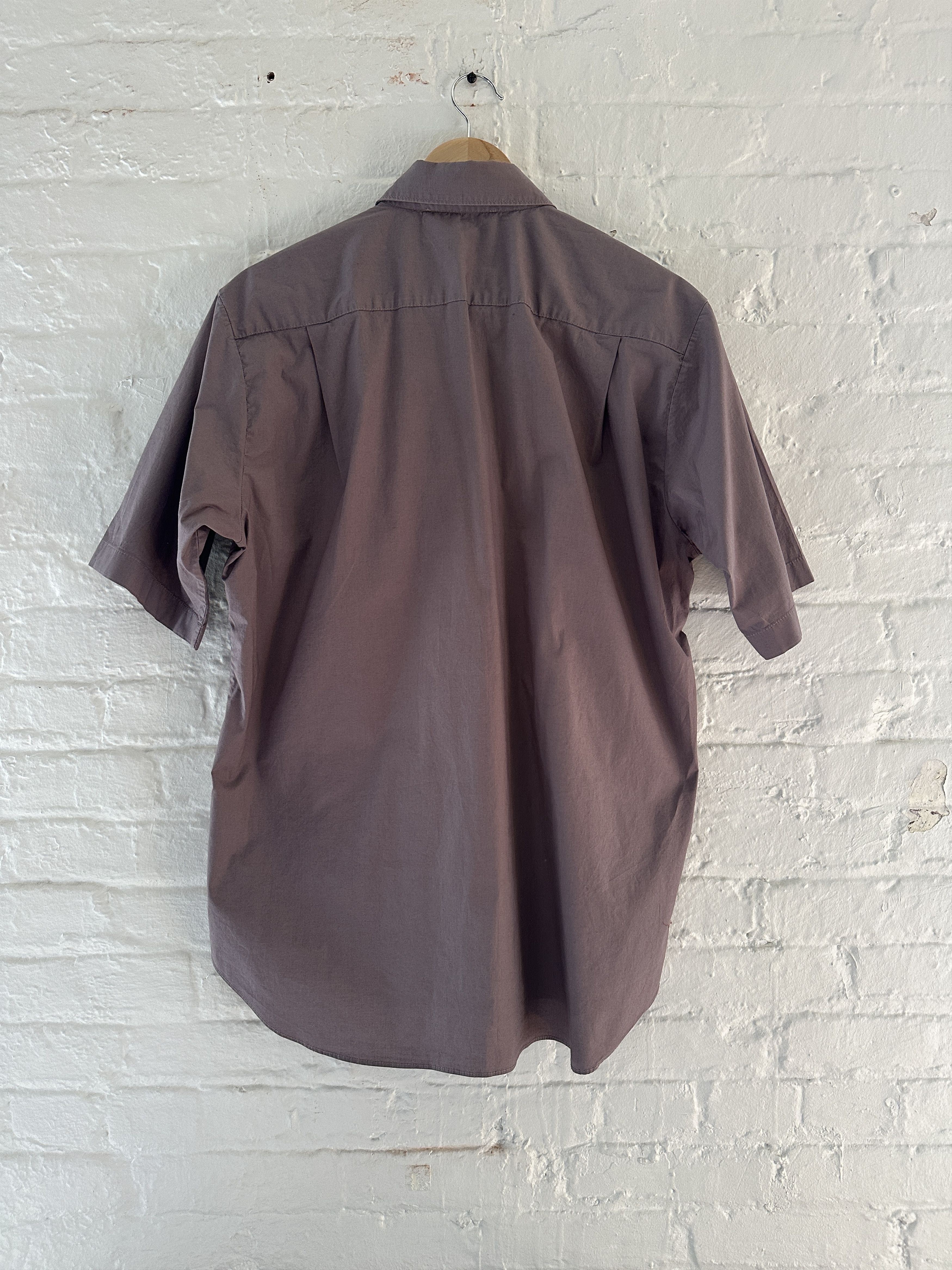 Acne Studios Acne Studios Short Sleeve Button Up Shirt Size US M / EU 48-50 / 2 - 3 Thumbnail