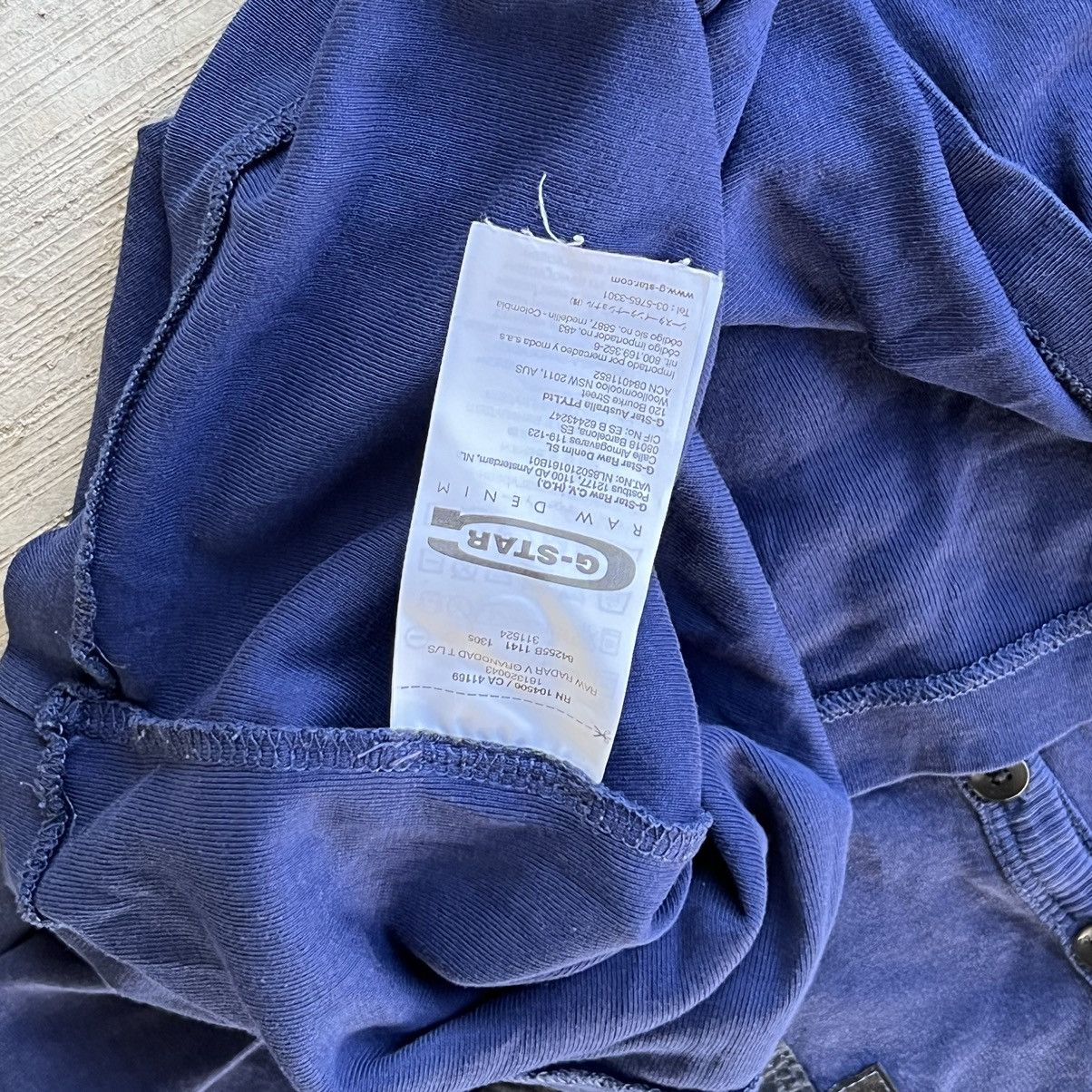 G-Star × Vintage G-Star Raw Vintage Sweatshirt Longsleeve Size US XL / EU 56 / 4 - 6 Thumbnail