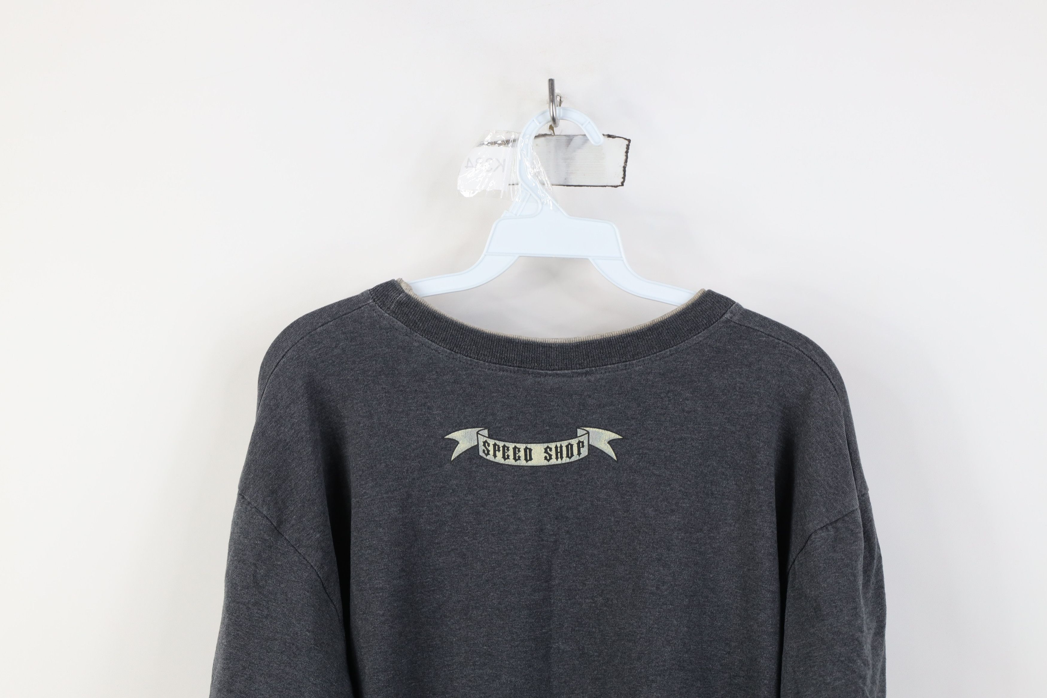 Vintage Vintage Y2K Streetwear Thermal Knit Long Sleeve T-Shirt Size US M / EU 48-50 / 2 - 12 Thumbnail