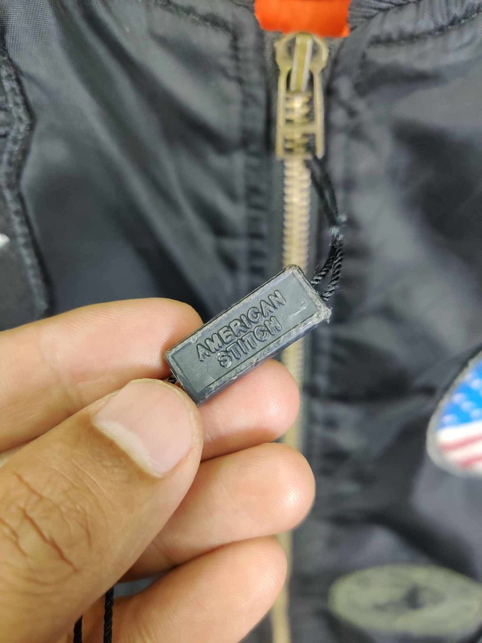 American Stitch Vintage American Stitch MA-1 Bomber Flight Jacket Size US L / EU 52-54 / 3 - 11 Thumbnail
