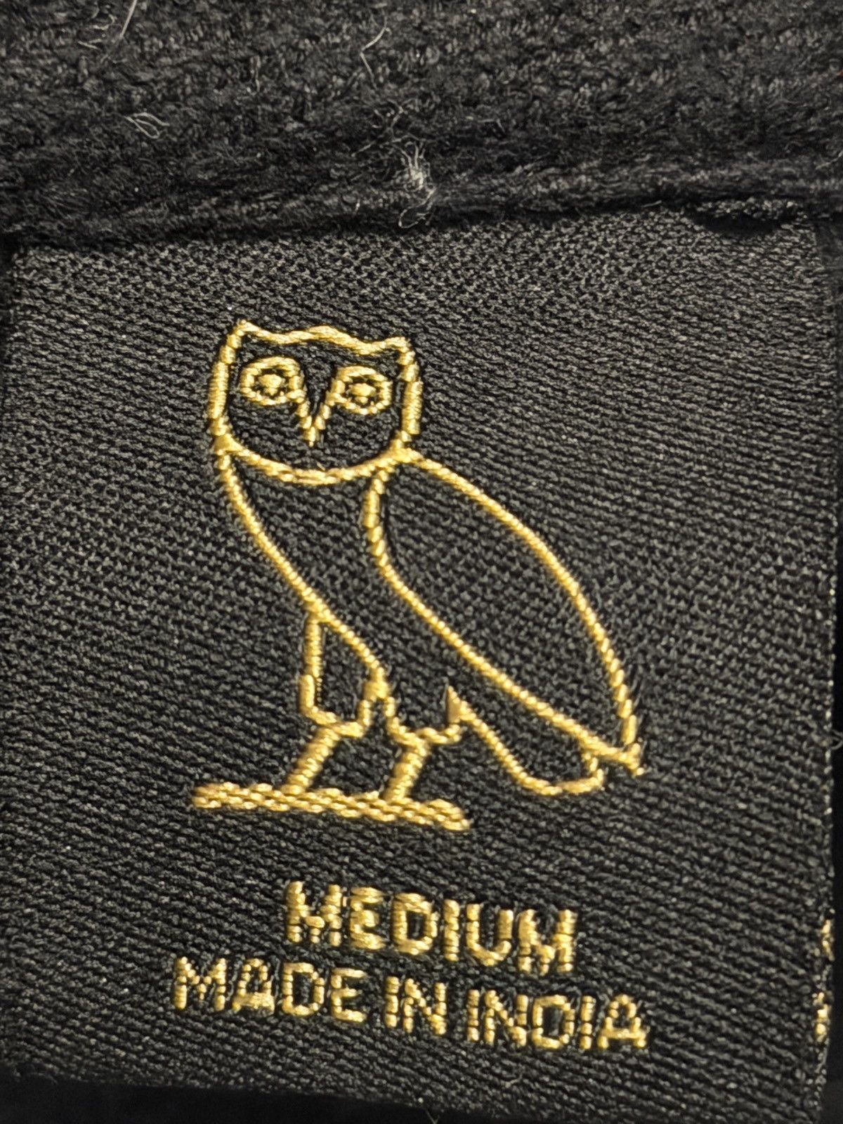 Drake OVO Hooded Flannel Shirt BLACK Size US M / EU 48-50 / 2 - 5 Thumbnail